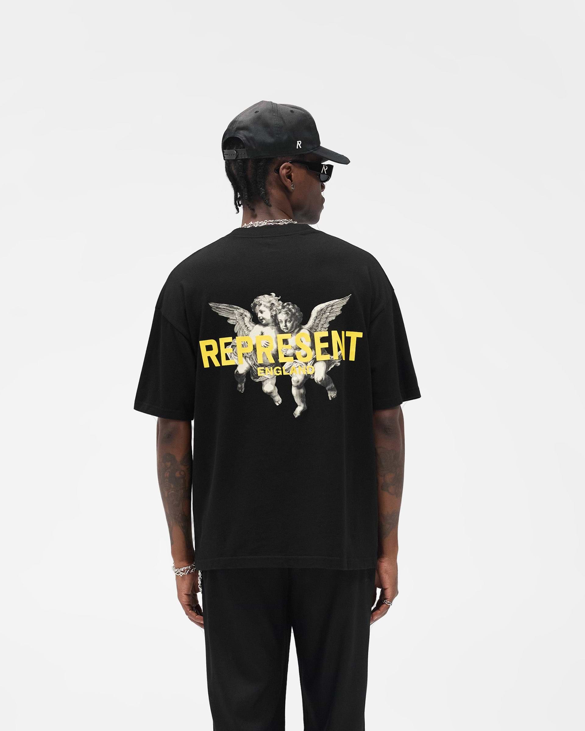 Legacy Cherubs T-Shirt - Jet Black