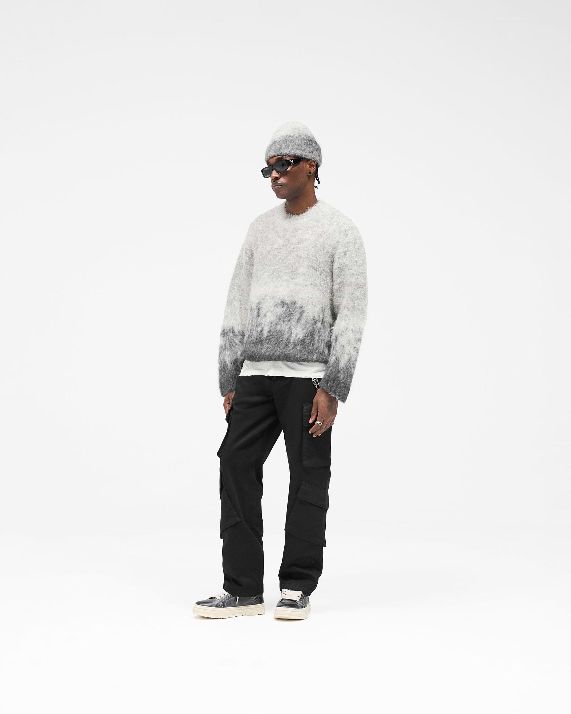 Ombre Sweater - Light Grey