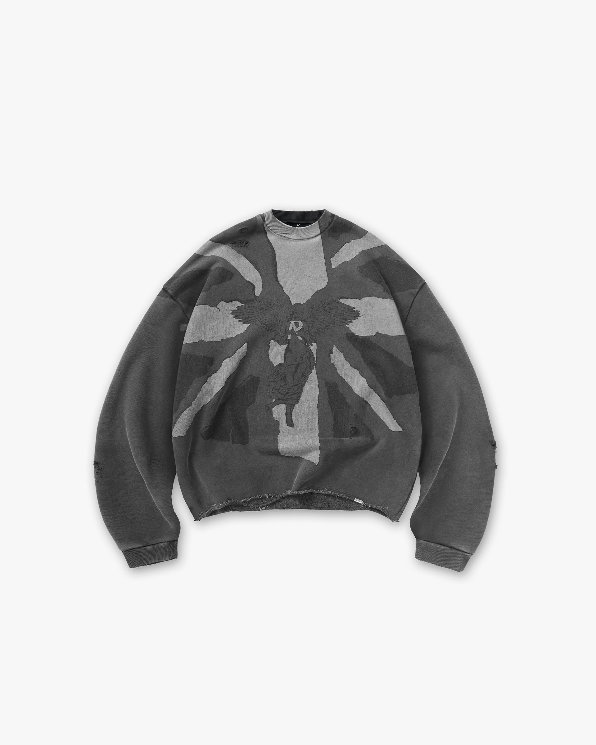 Flag Sweat - Vintage Black