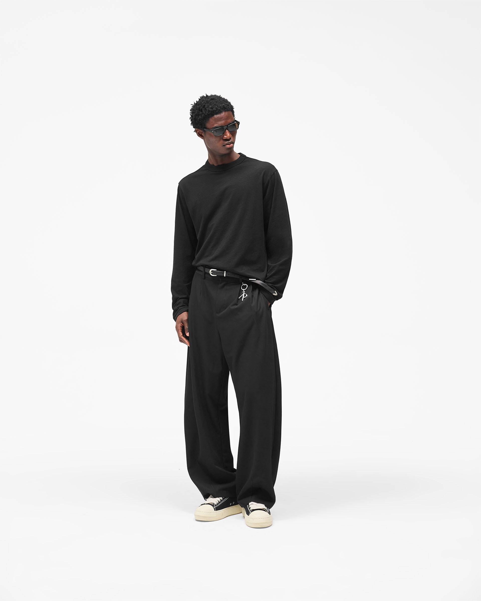 GH Long Sleeve T-Shirt - Jet Black