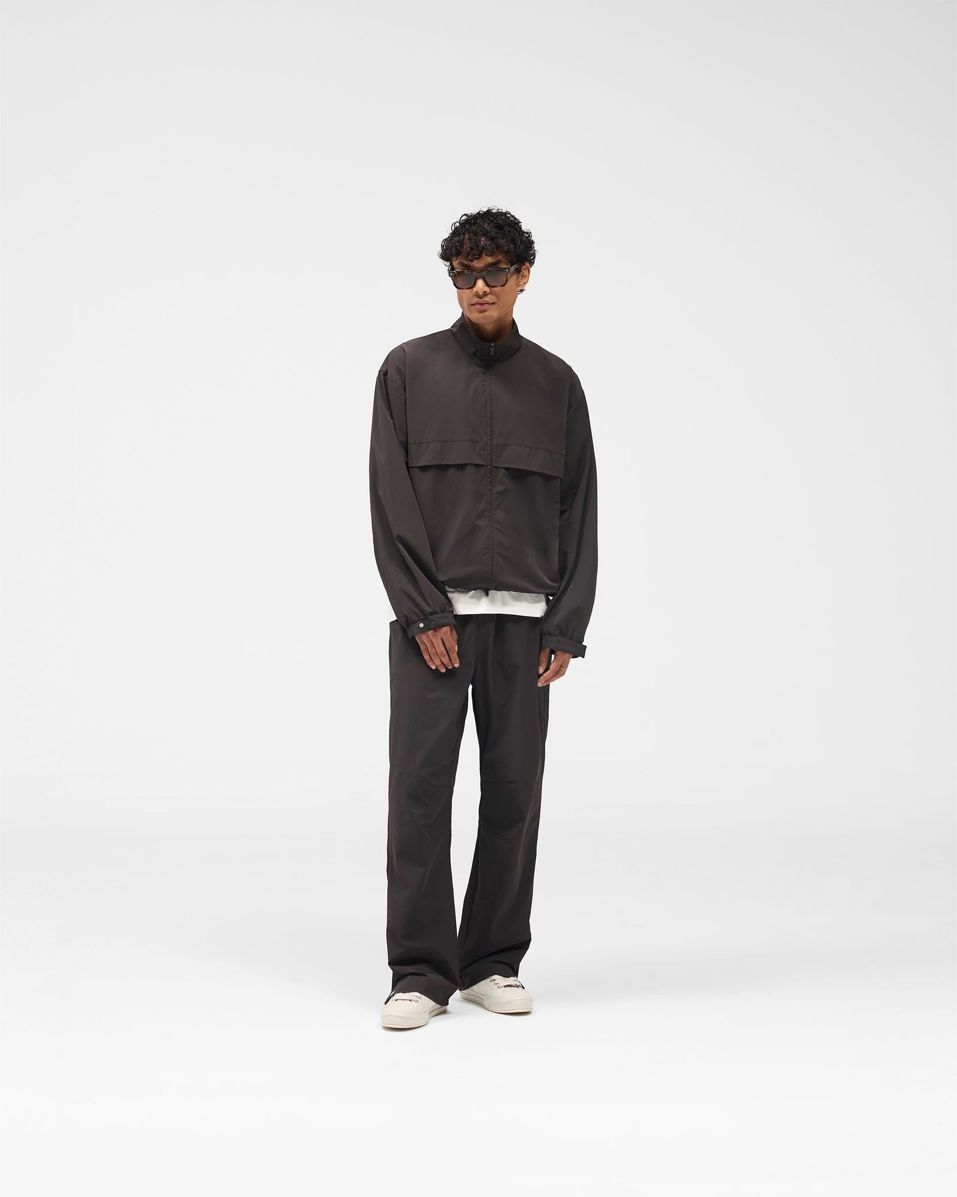 Initial Nylon Track Pant - Coffee