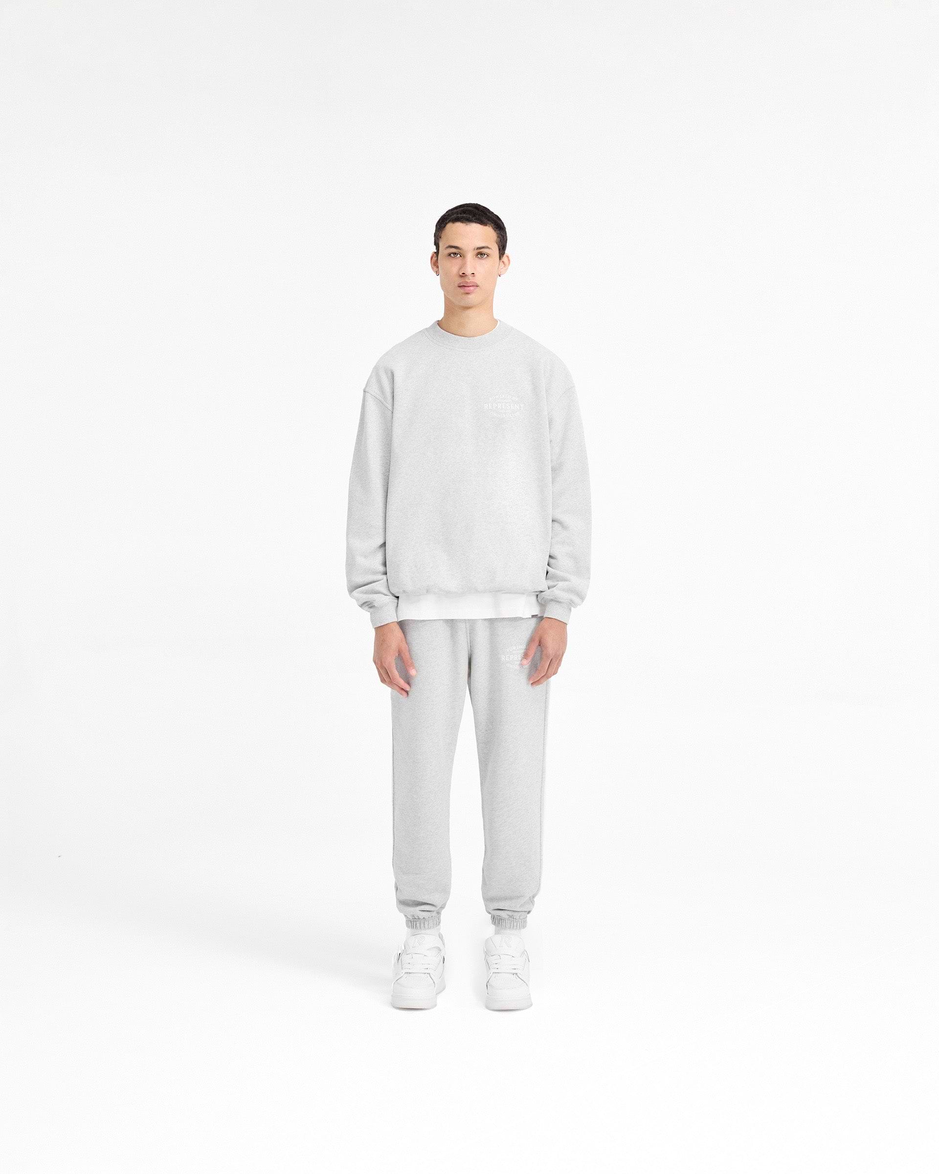 Represent Owners Club Stamp Sweater - Gris Ceniza
