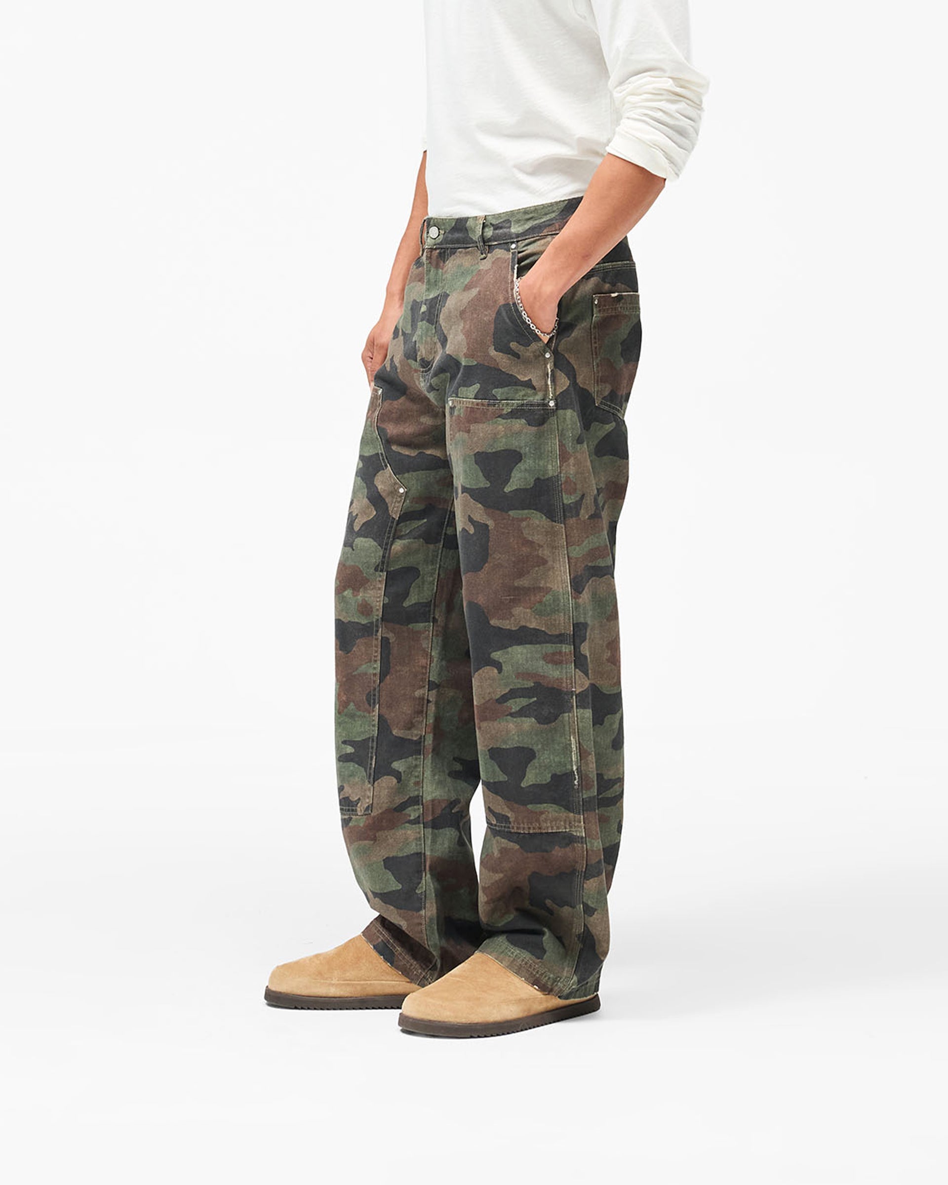Heaton Camo Workwear Pant - Camo