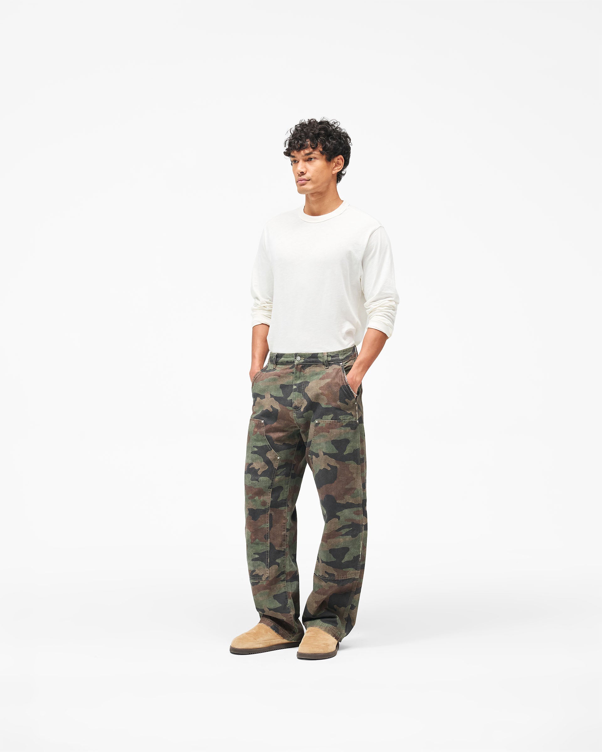 Heaton Camo Workwear Pant - Camo