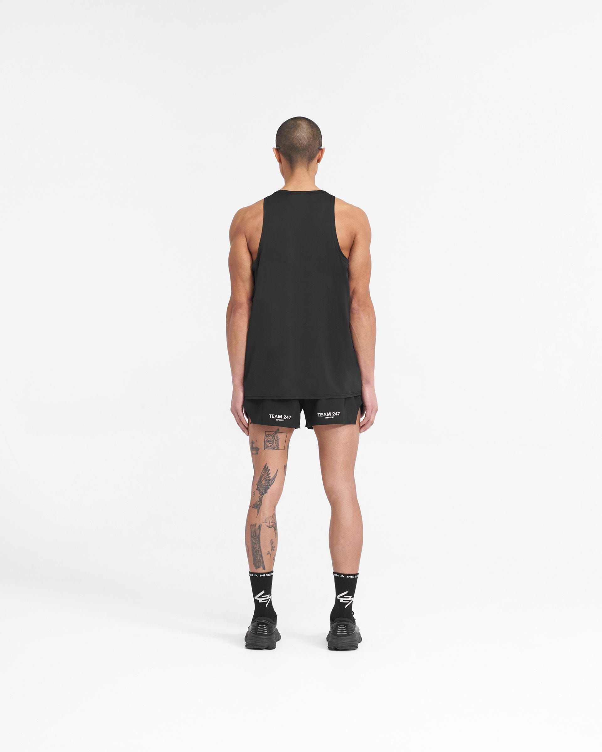 Team 247 Race Shorts - Negro Intenso