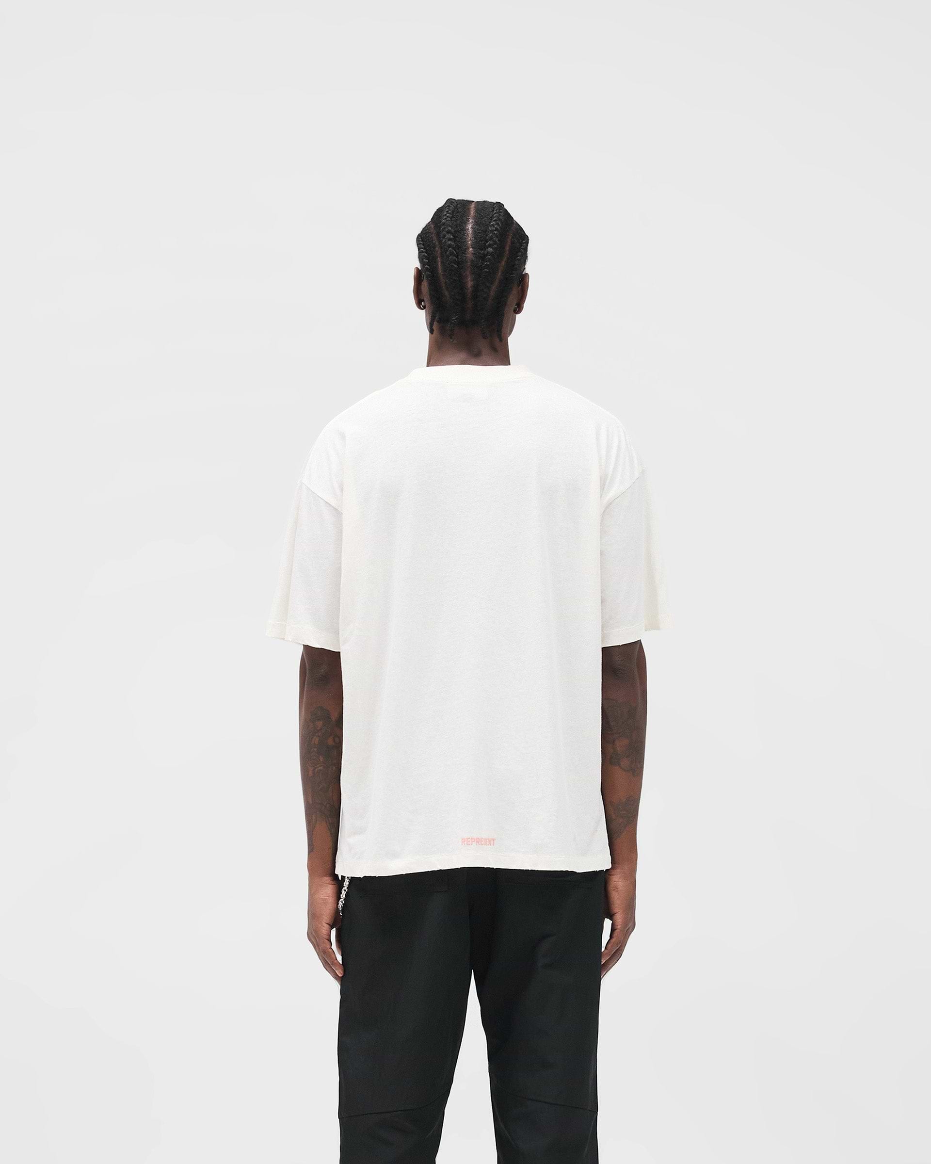 Initial Star T-Shirt - Flat White