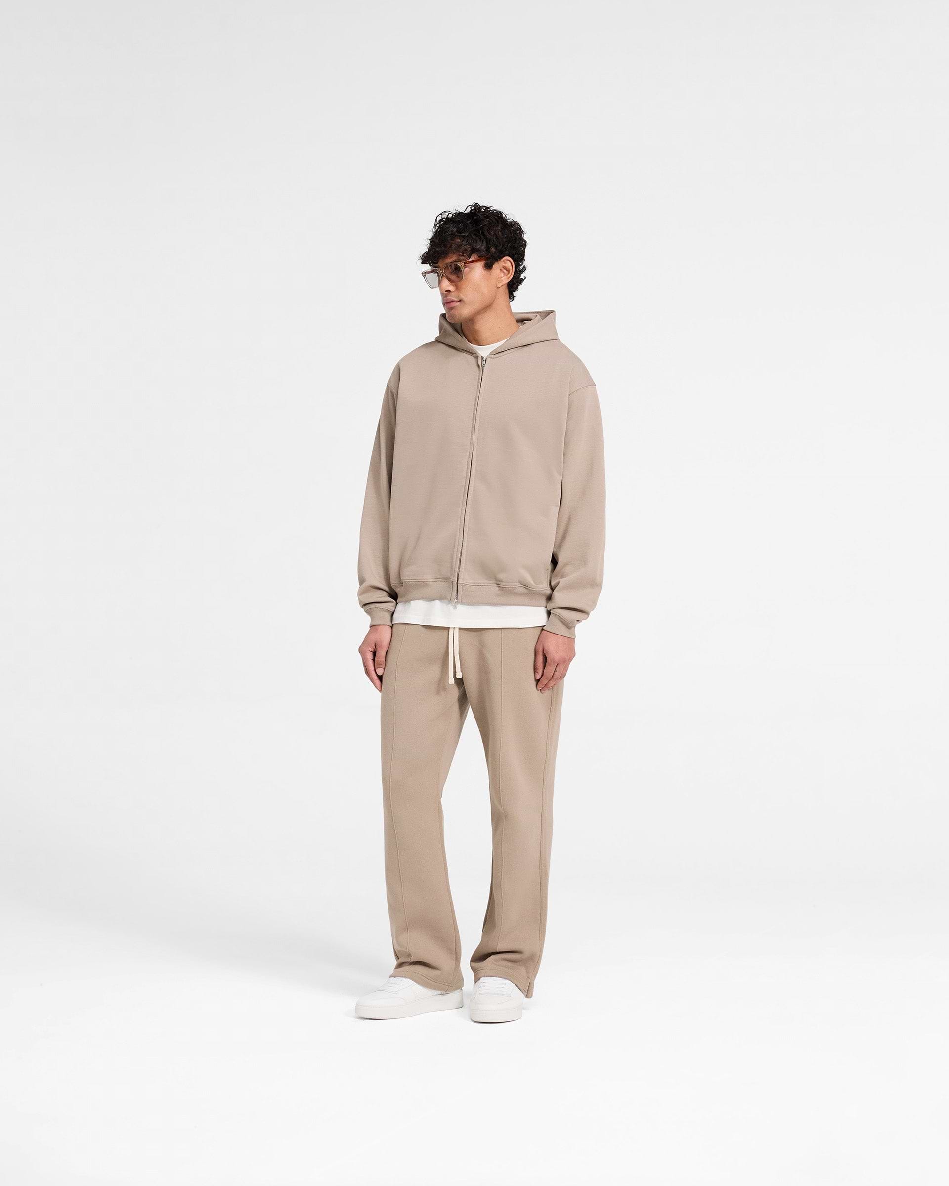 Initial Zip Hoodie - Duna
