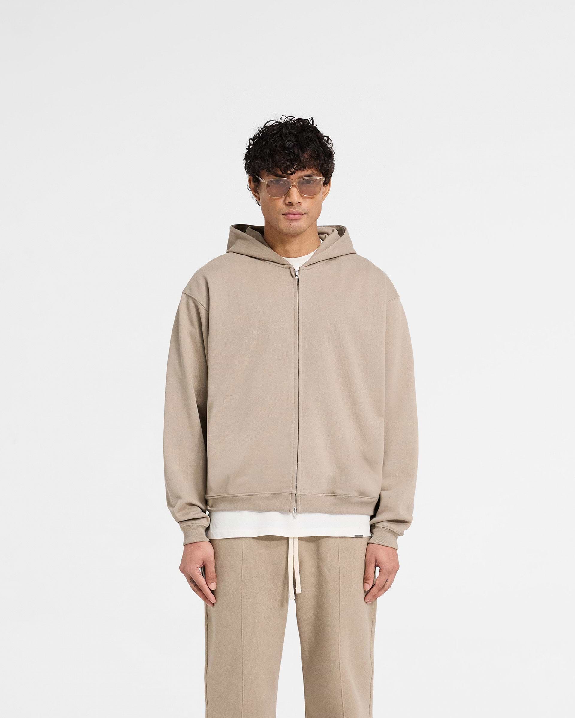Initial Zip Hoodie - Duna