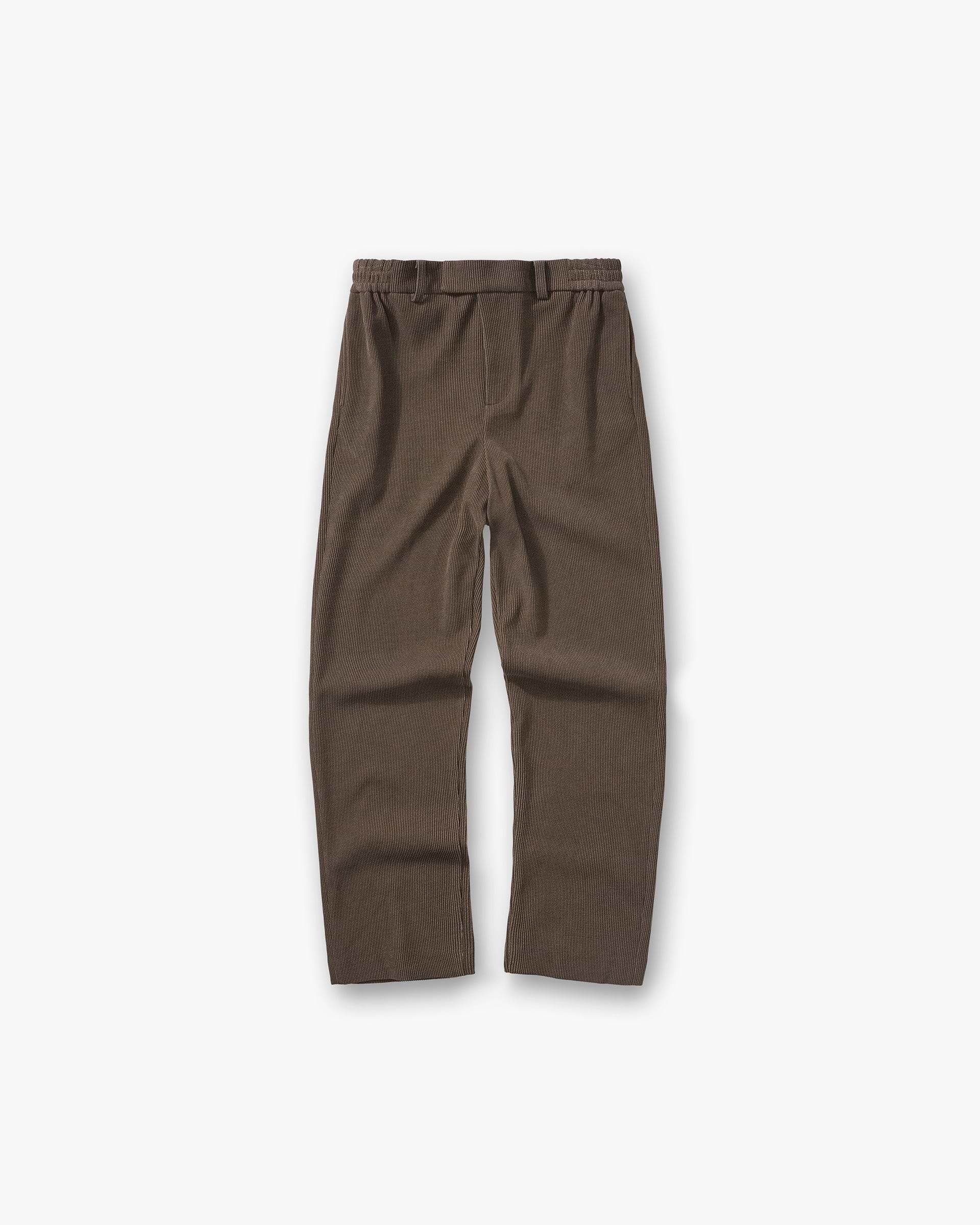 Ribbed Hybrid Pant - Clove