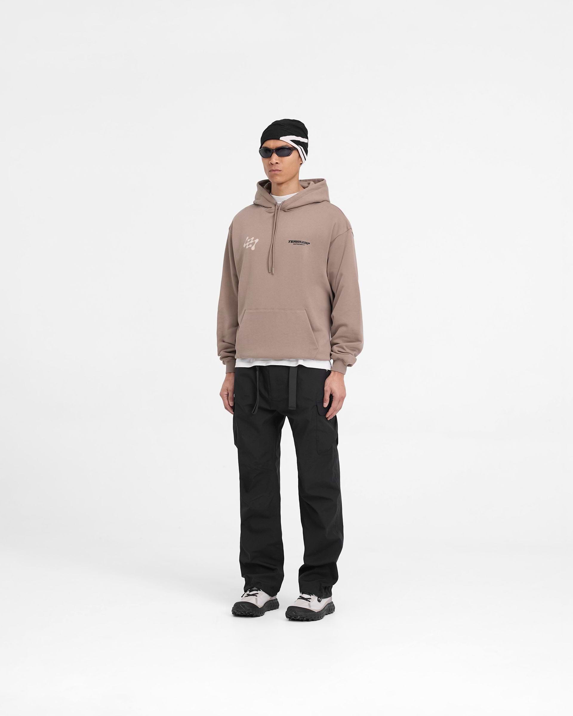 247 Future Terrains Oversized Hoodie - Umbra