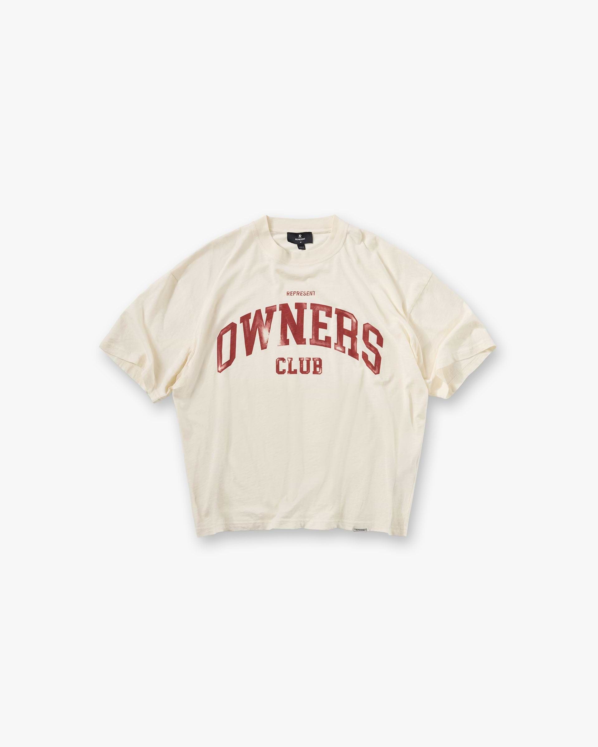 Represent Owners Club T-Shirt - Buttercream