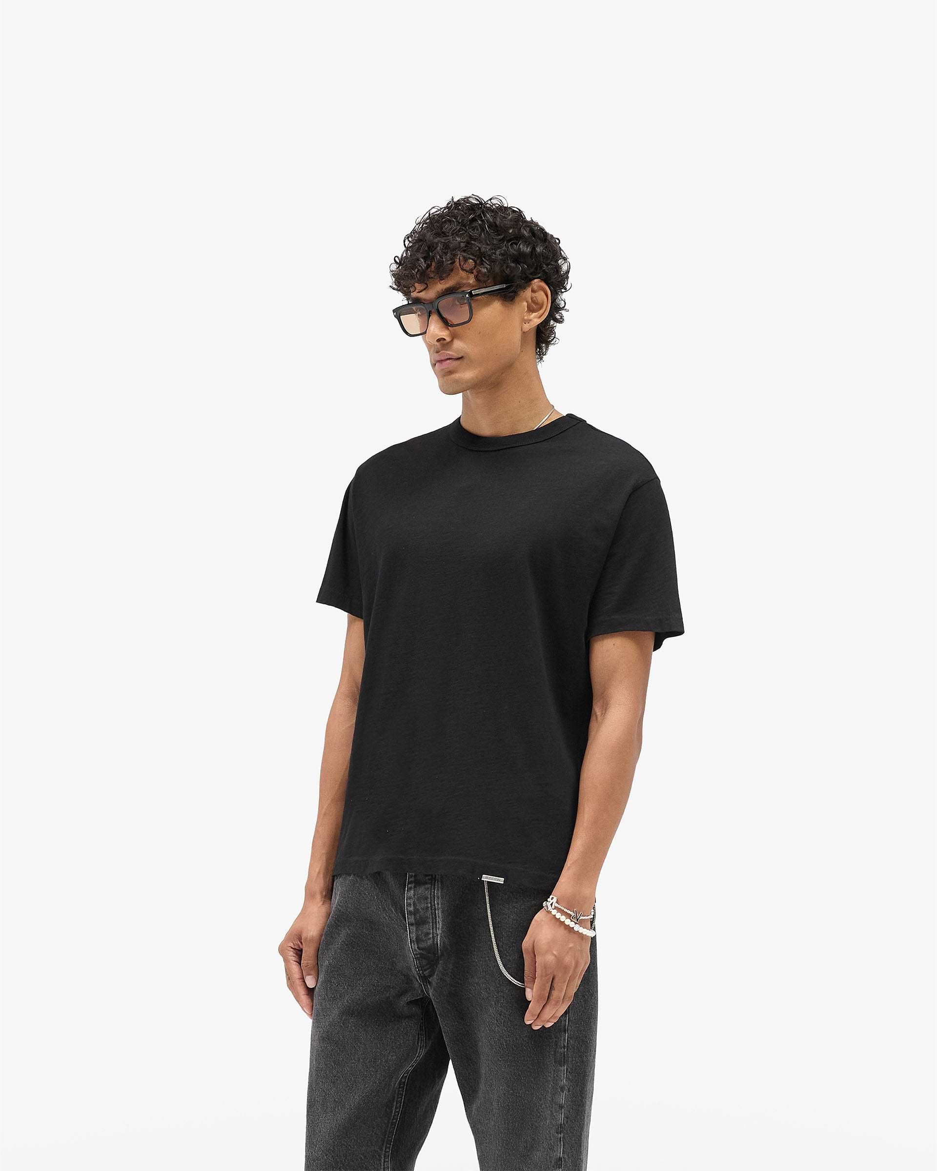 George Heaton T-Shirt - Tiefschwarz