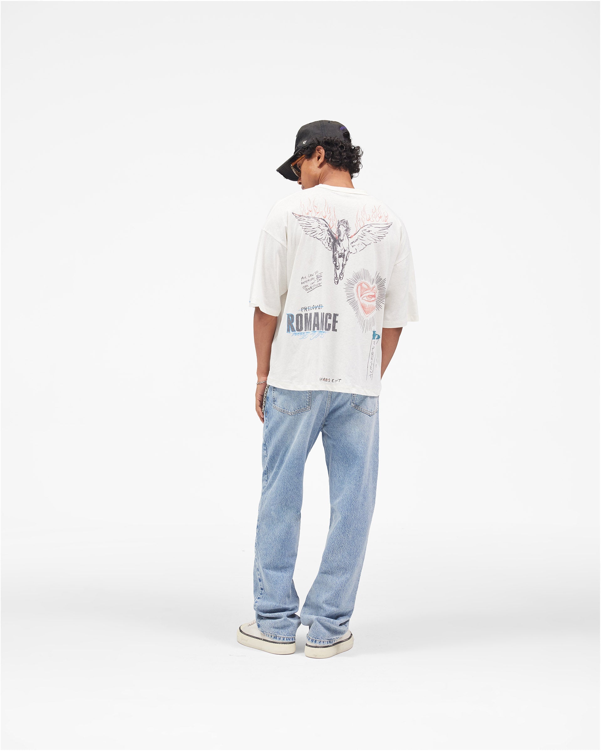 Heavier Than The Heavens T-Shirt - Antique White