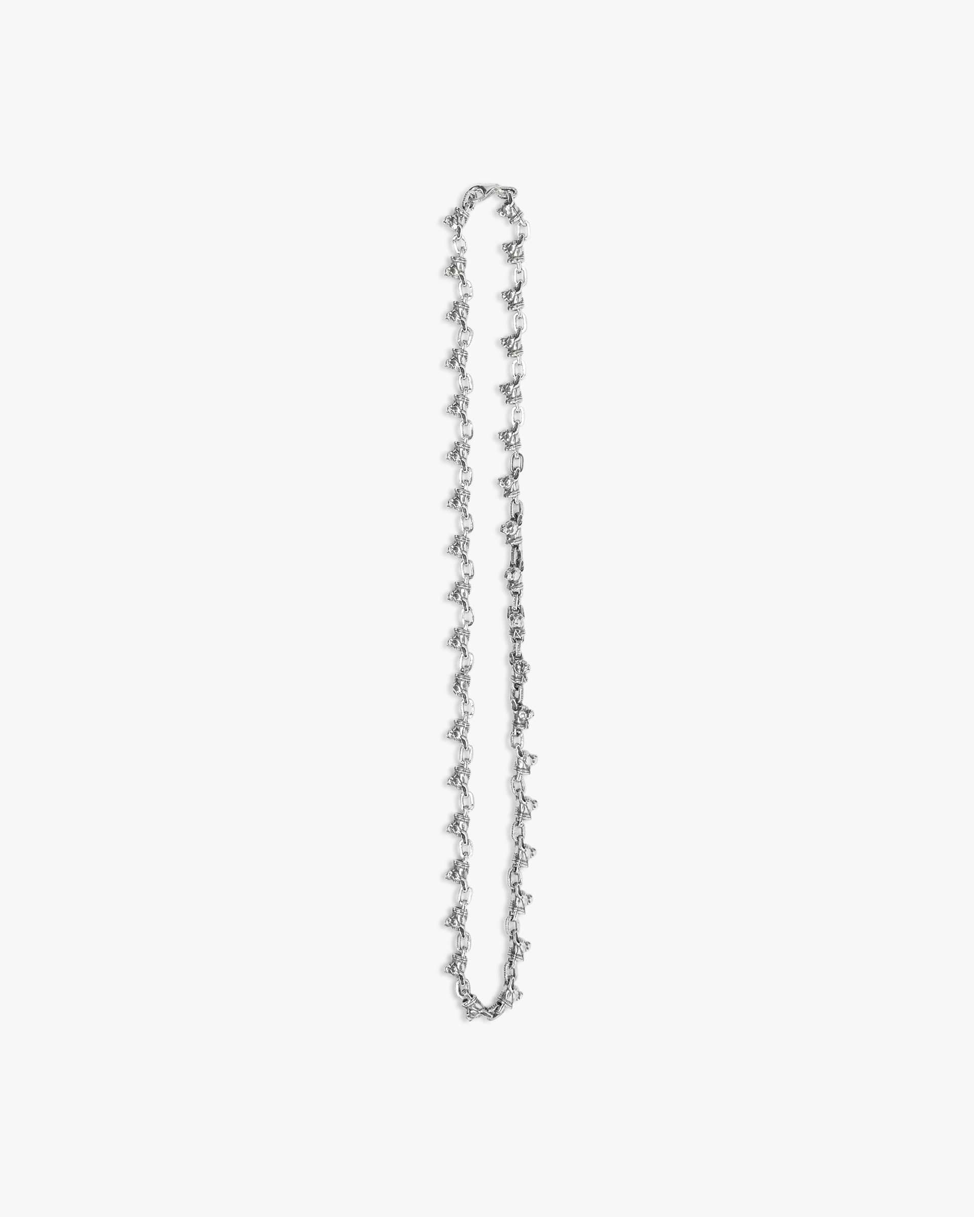 Doberman Necklace - Silver