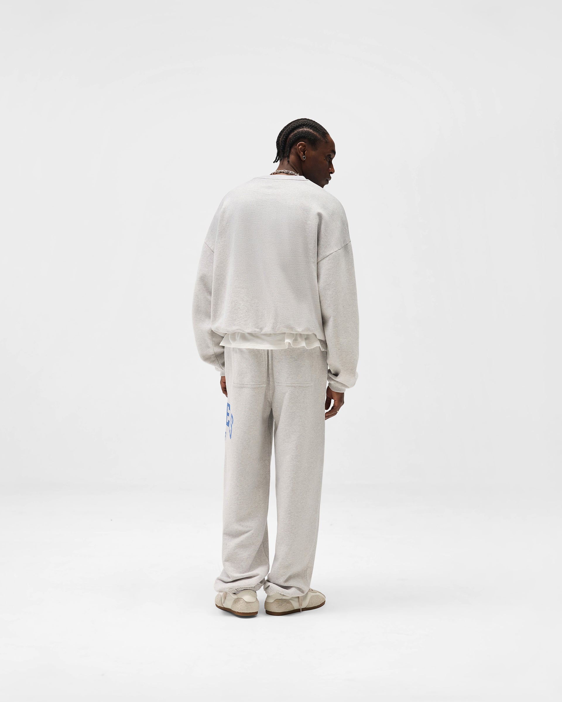 Represent Owners Club Sweater - Sprayed Ice Grey Marl