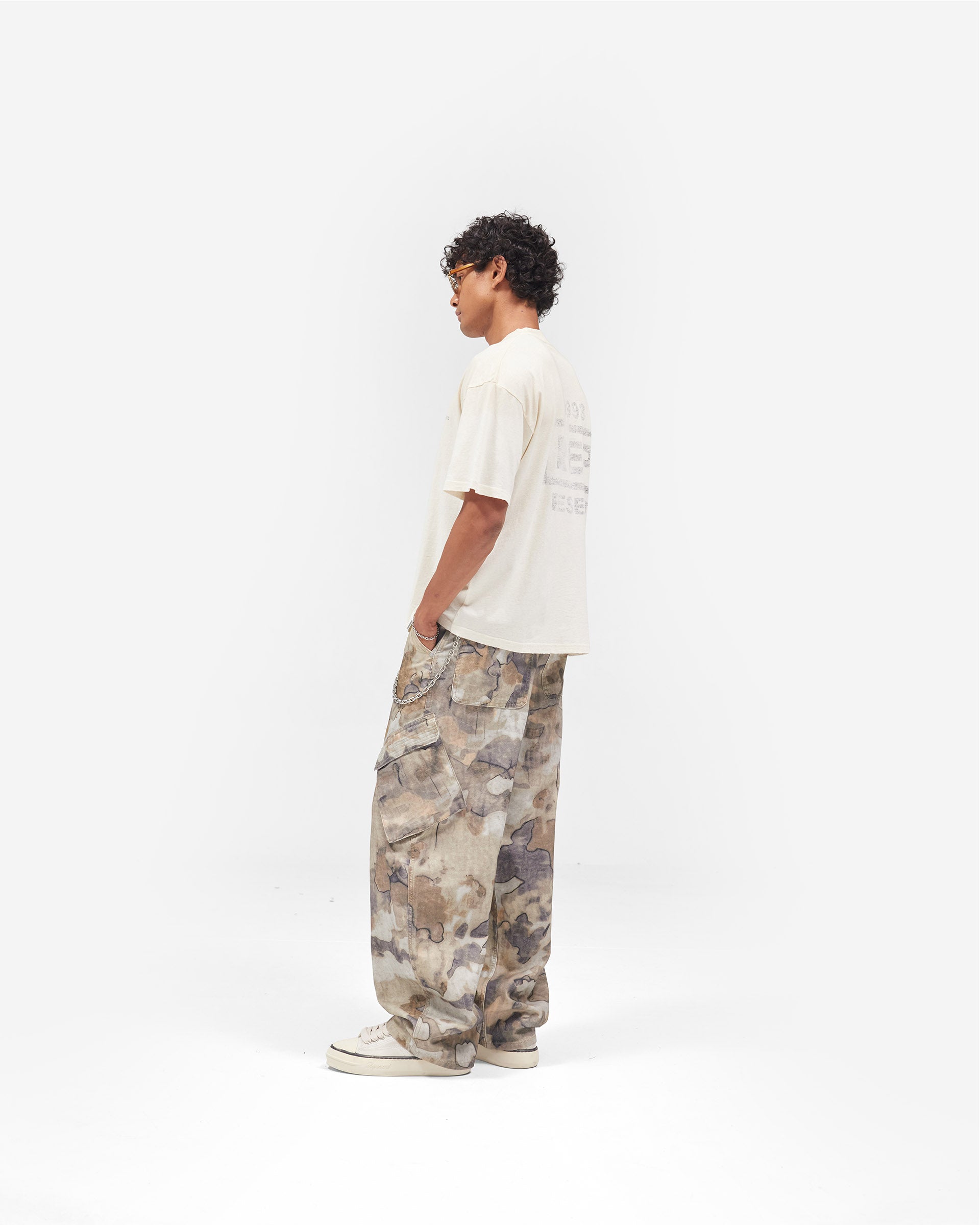 Reverse Resent T-Shirt - Flat White