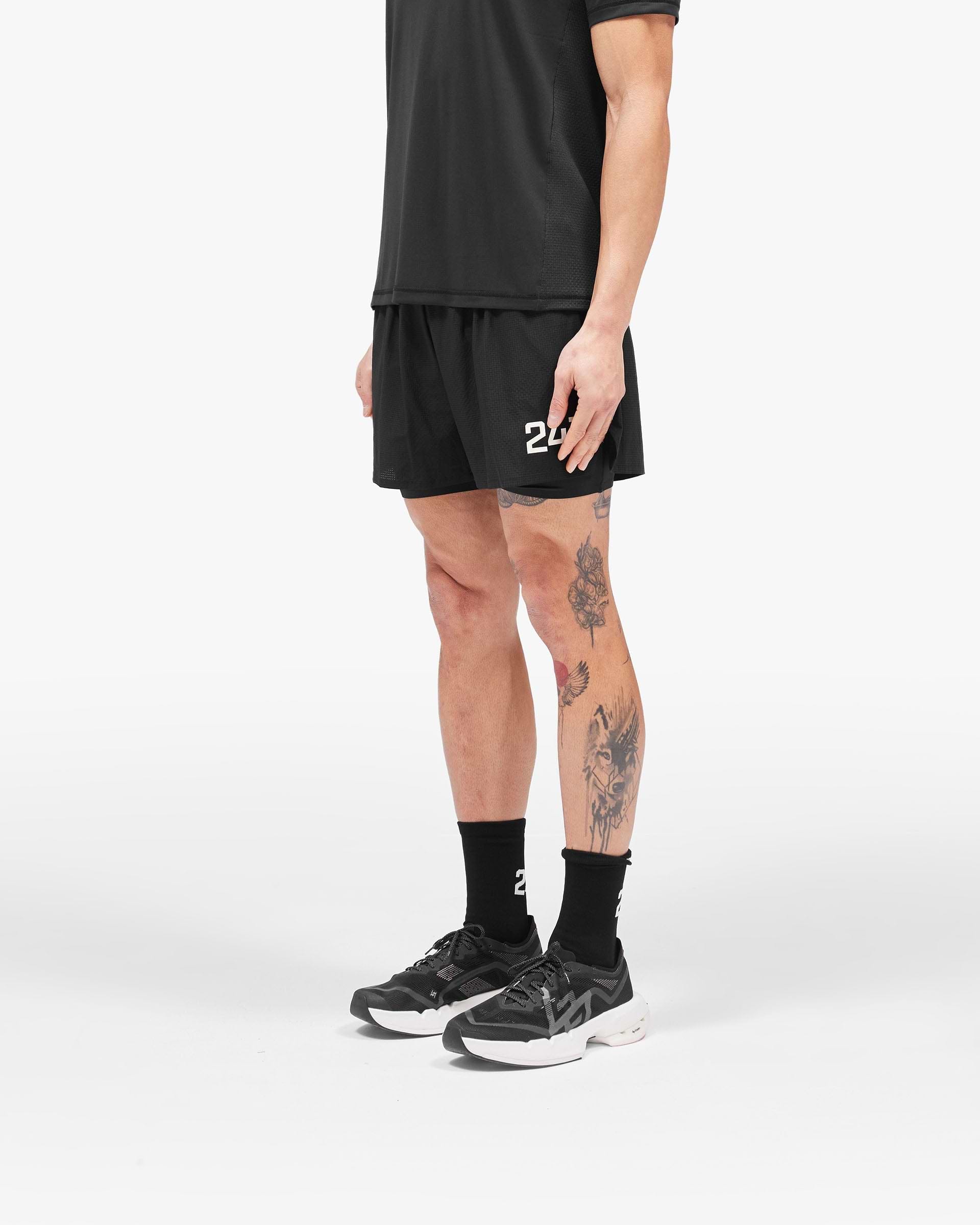 247 Trail Short - Negro Azabache