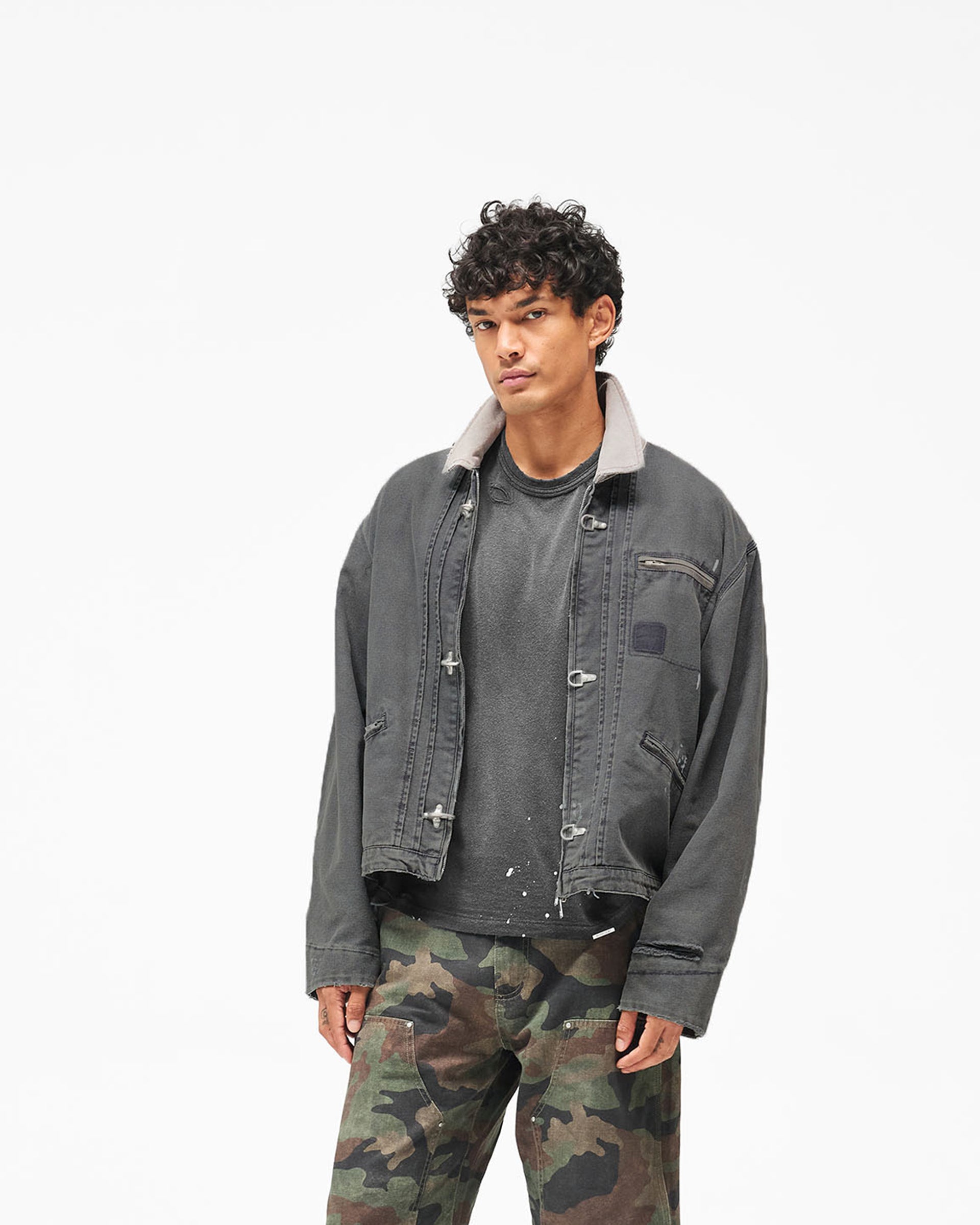 MH Worker Jacket - Vintage Grey