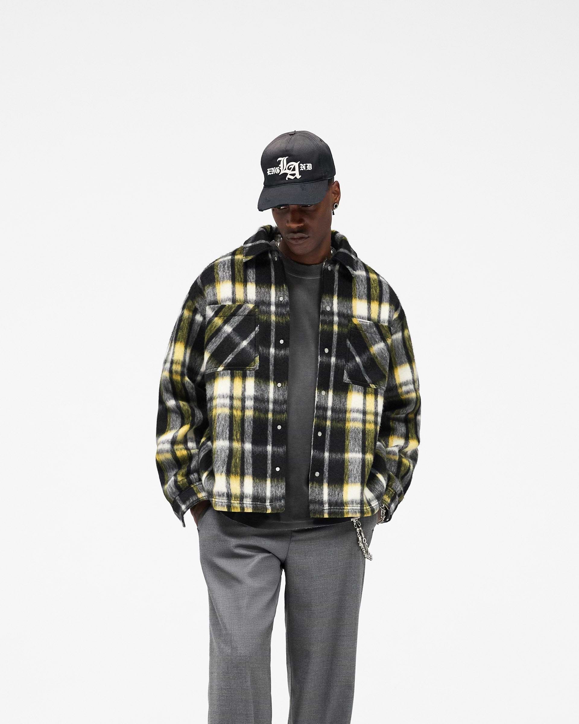 Textured Overshirt - Jet Black