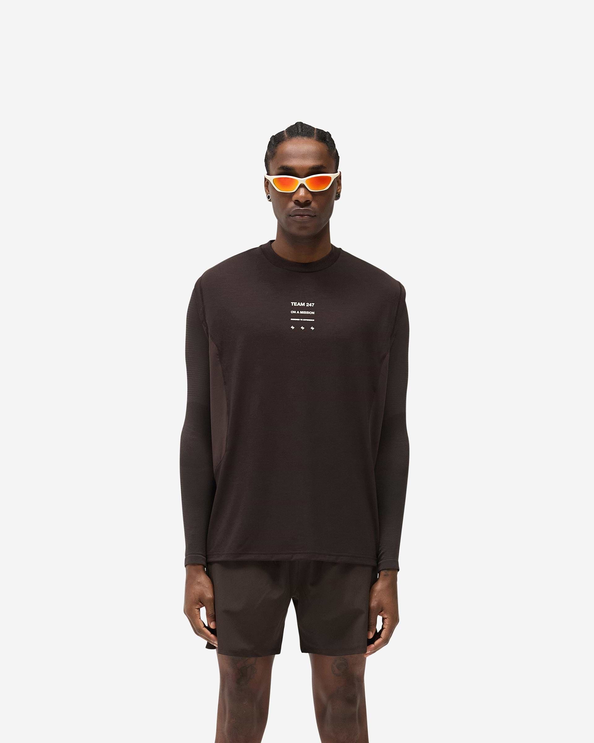 247 Uprising Oversized Tank - Chocolate