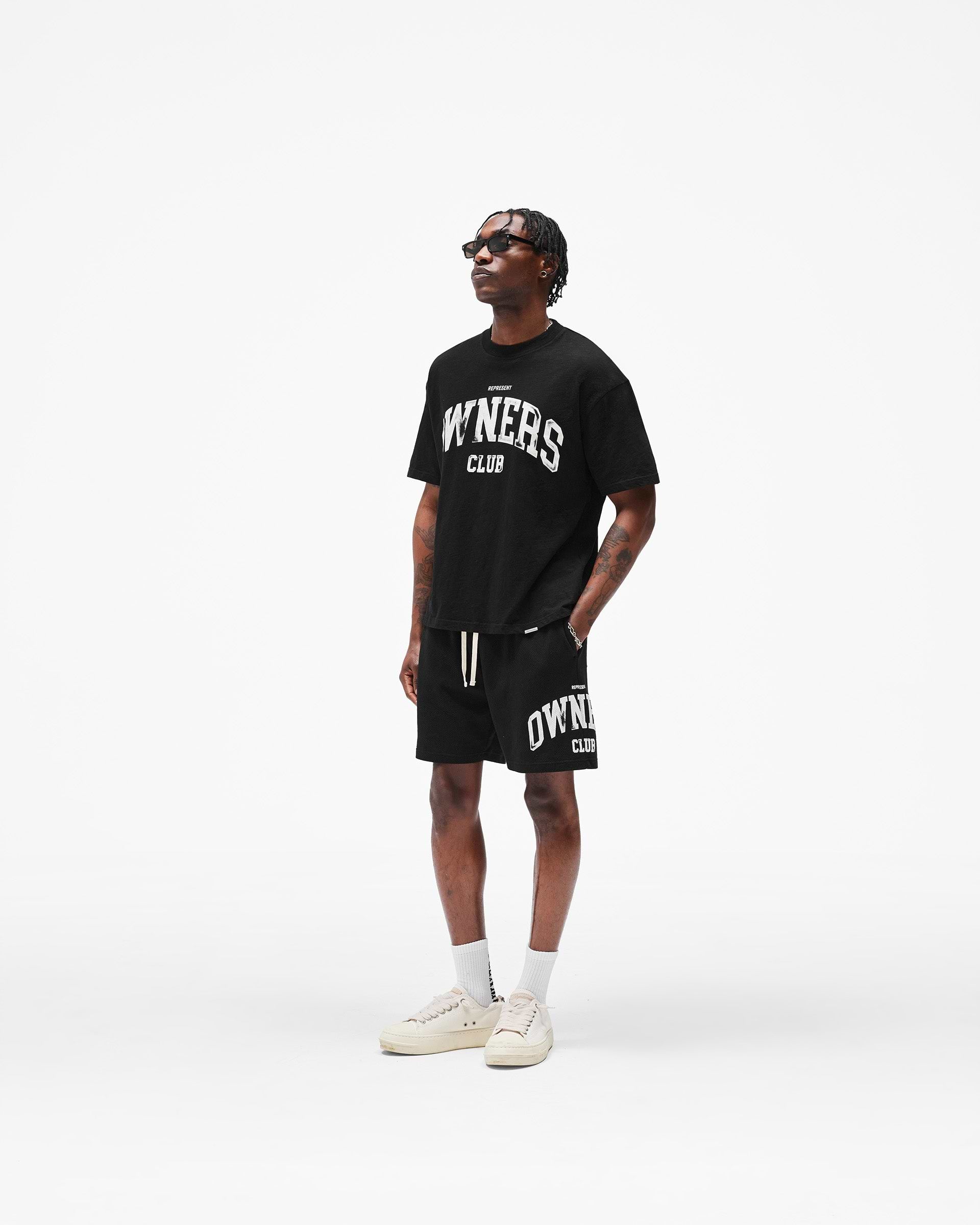 Represent Owners Club T-Shirt - Jet Black