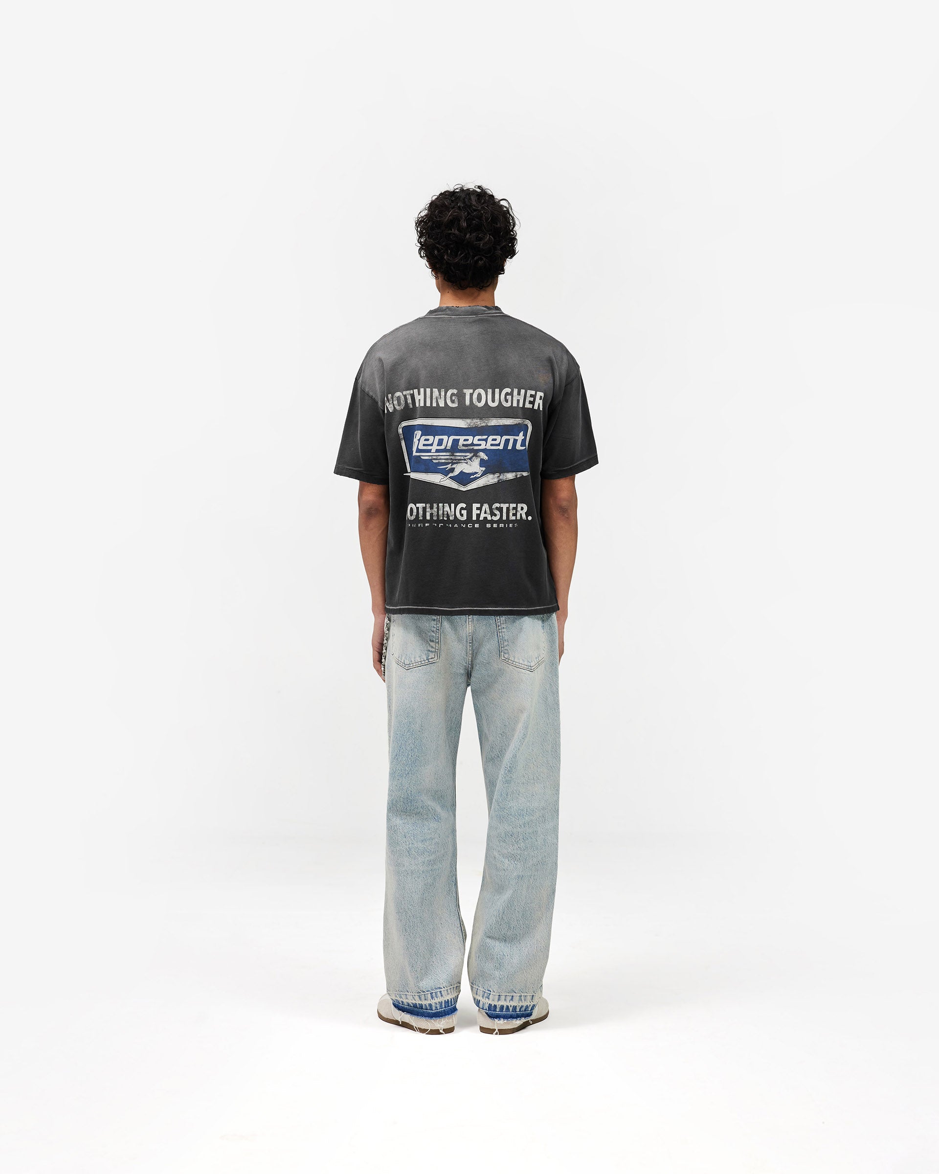 Nothing Faster T-Shirt - Stained Black