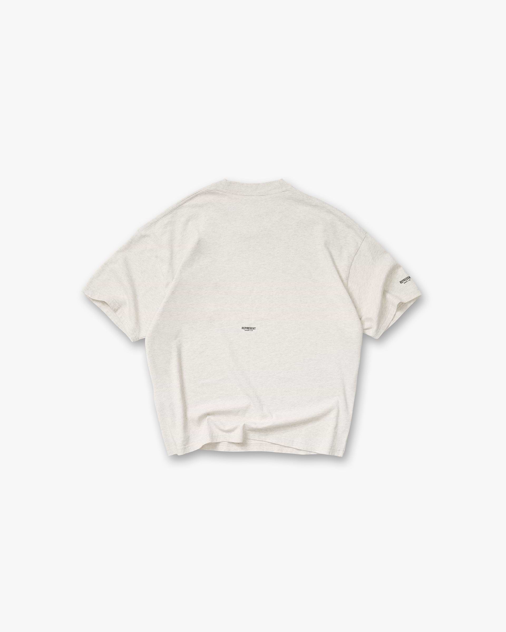 Micro Owners Club T-Shirt - Cream Marl
