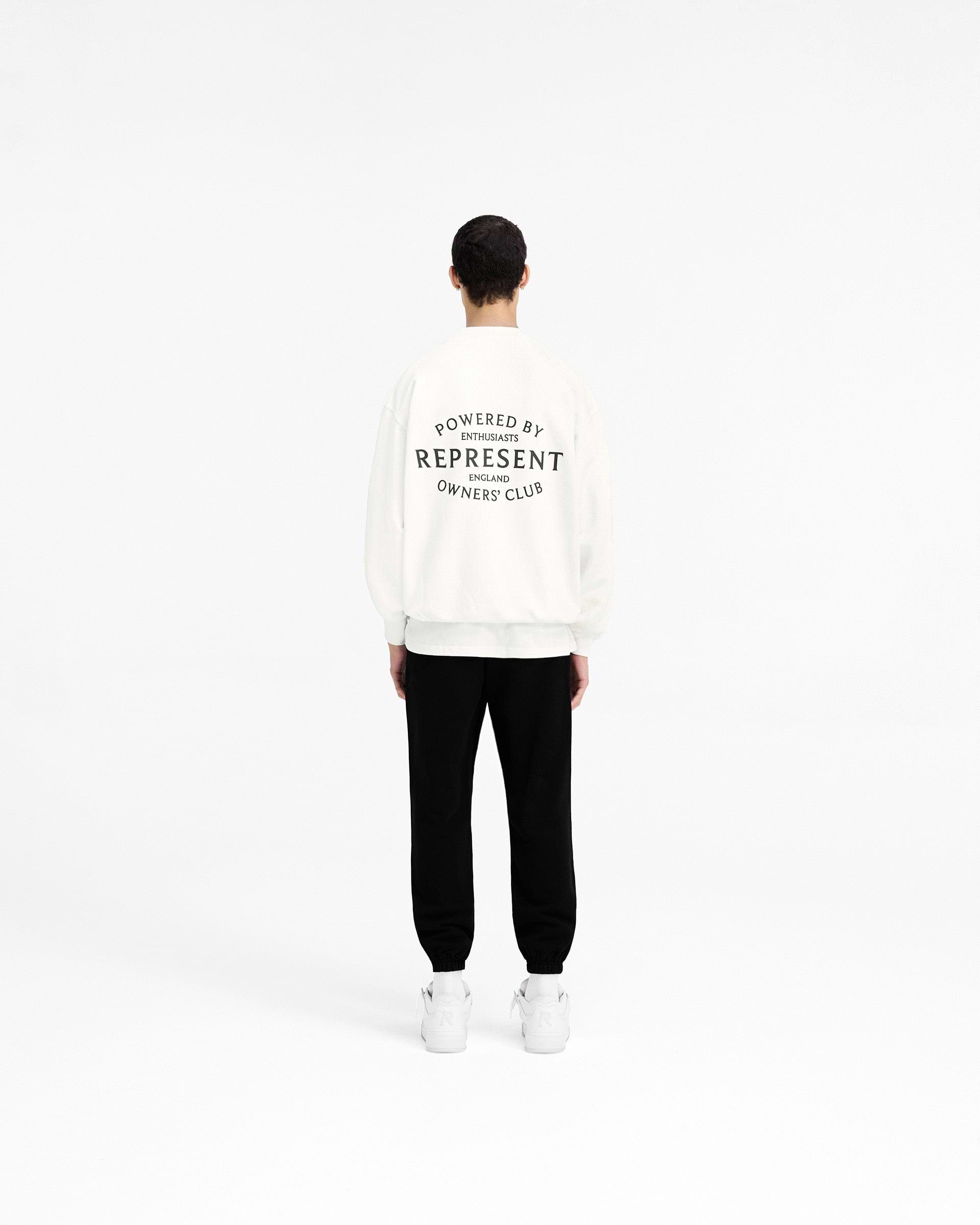Represent Owners Club Stamp Sweater - Blanco