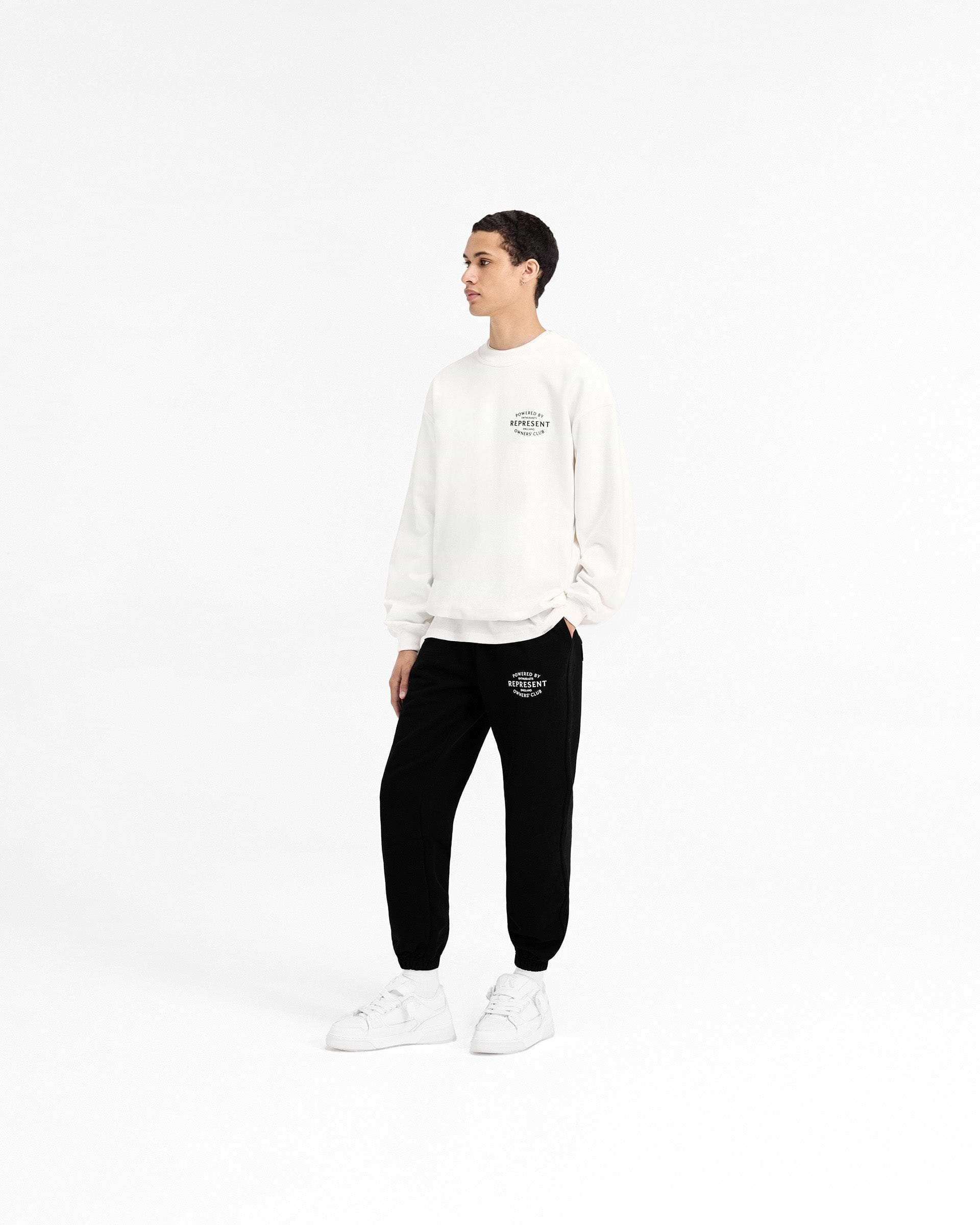 Represent Owners Club Stamp Sweater - Blanco