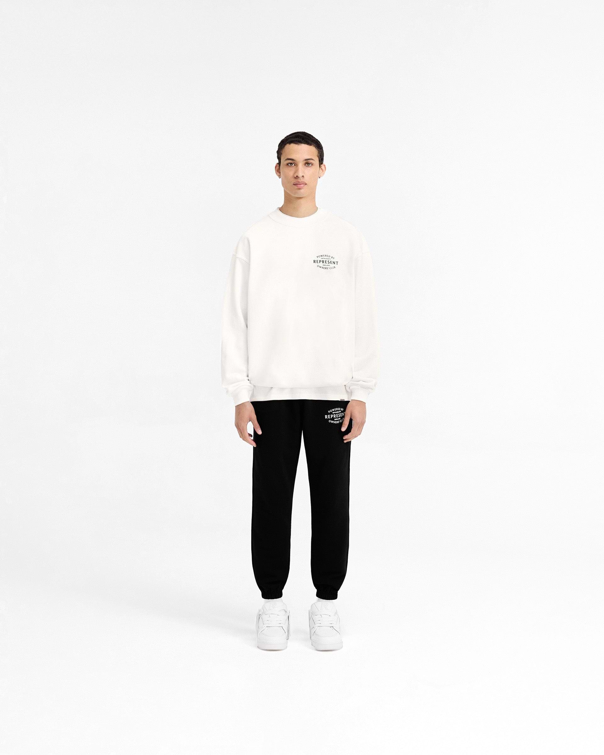 Represent Owners Club Stamp Sweater - Blanco