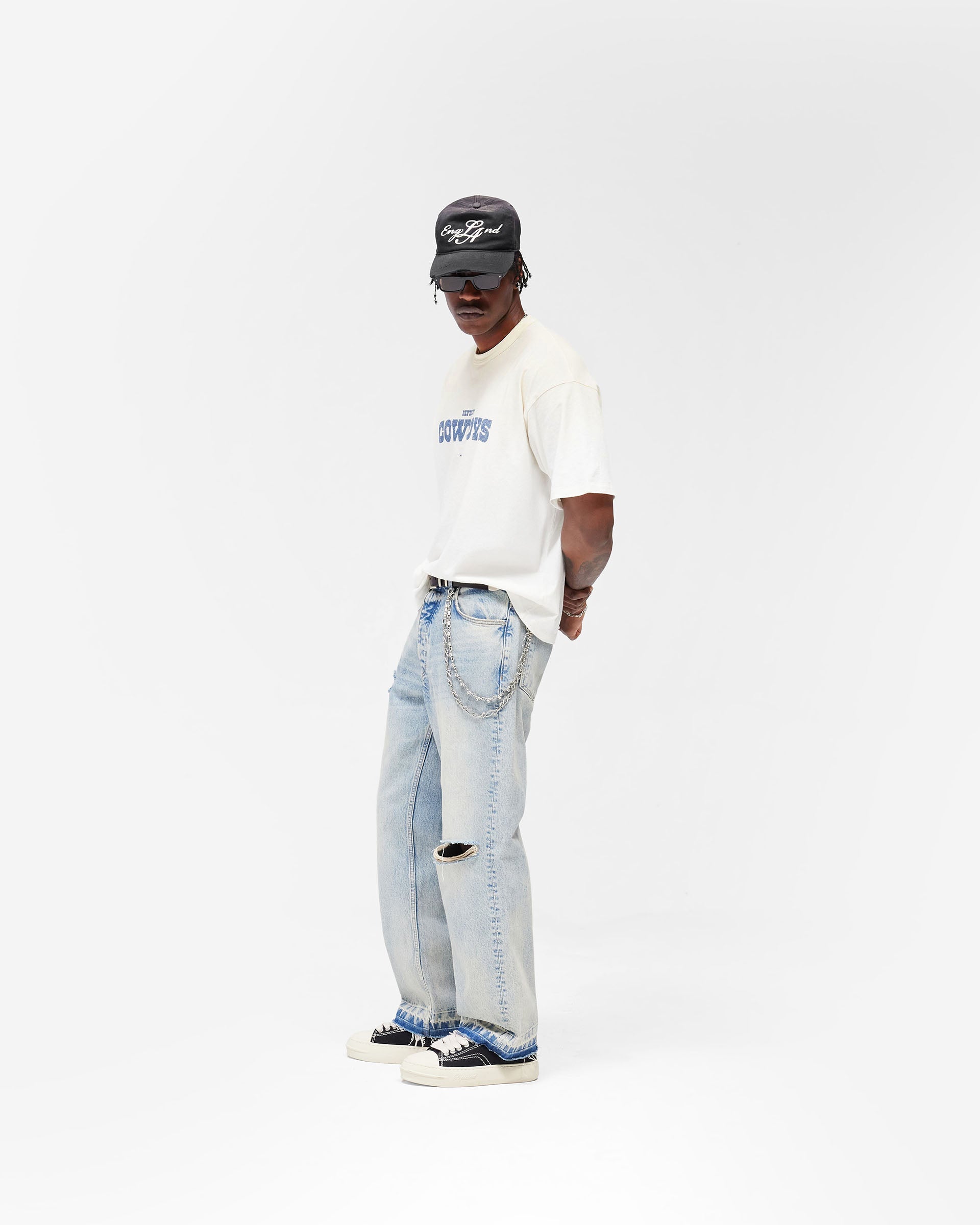 Dallas Cowboys x Represent T-Shirt - Washed Ecru
