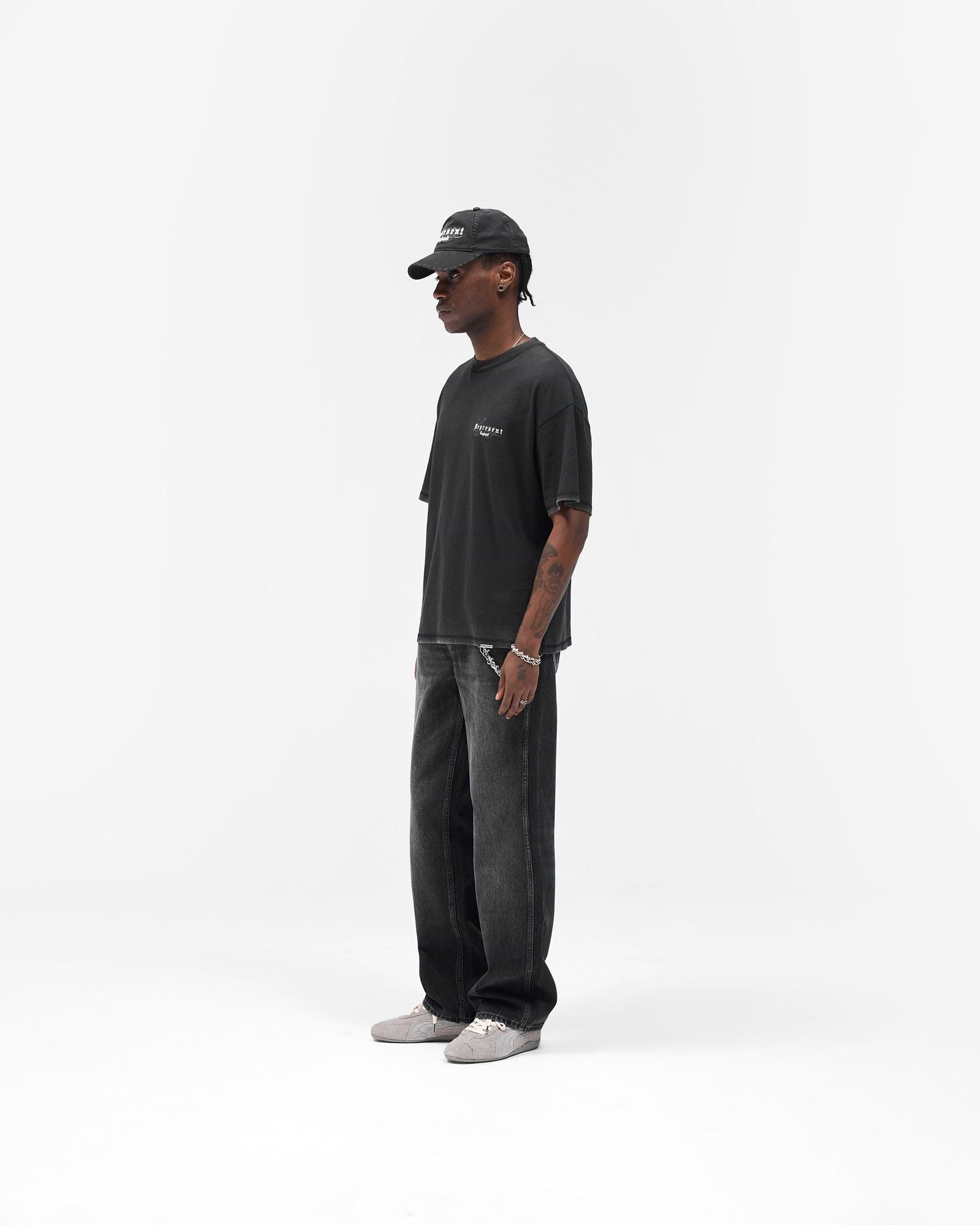 R3 Baggy Denim - Aged Black
