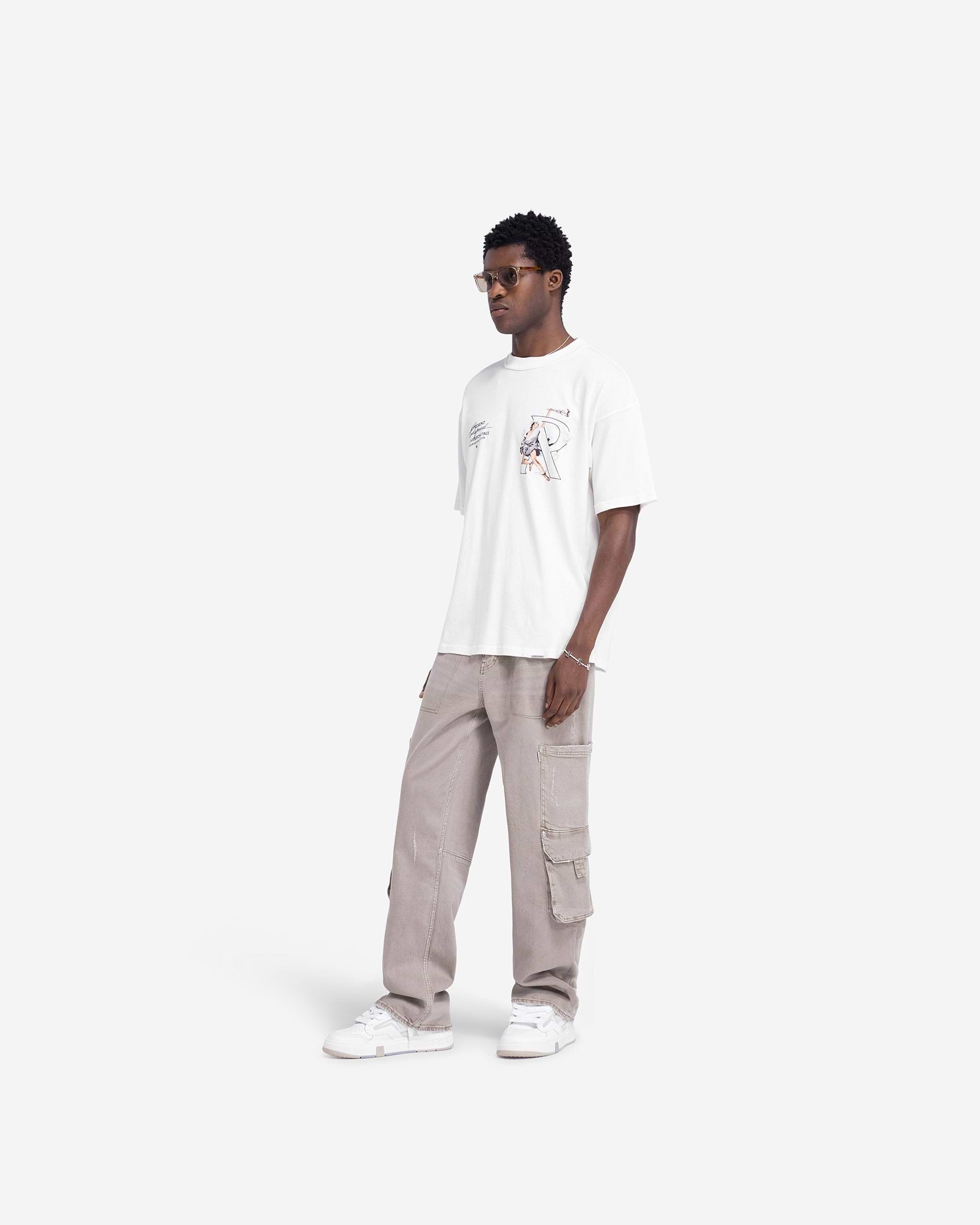 Hermes T-Shirt - Flaches Weiß
