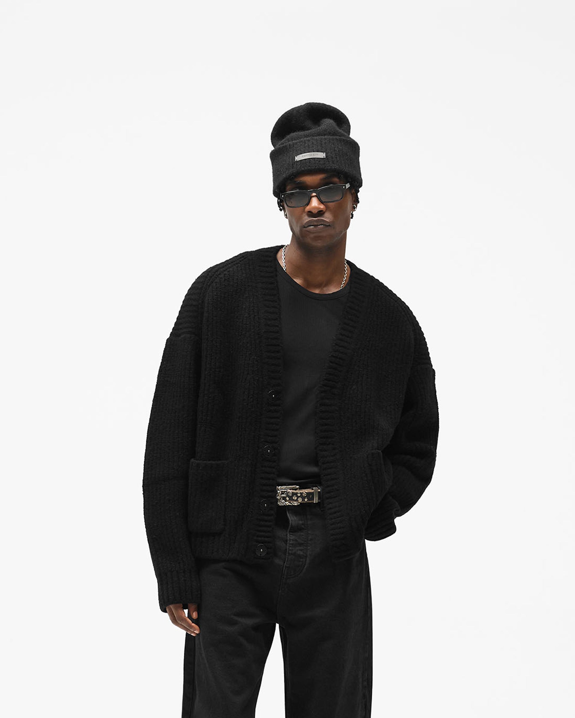 Ramone Cardigan - Black