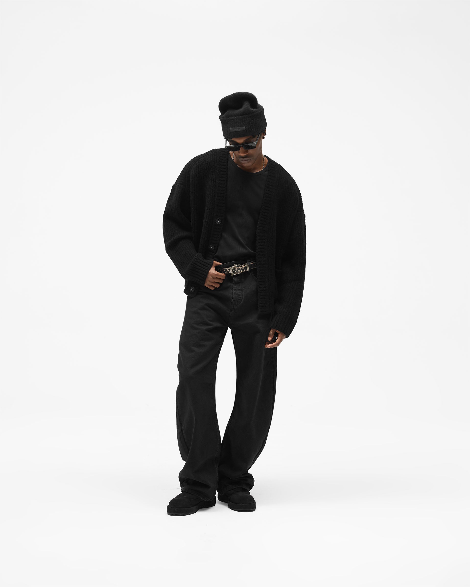 Ramone Cardigan - Black