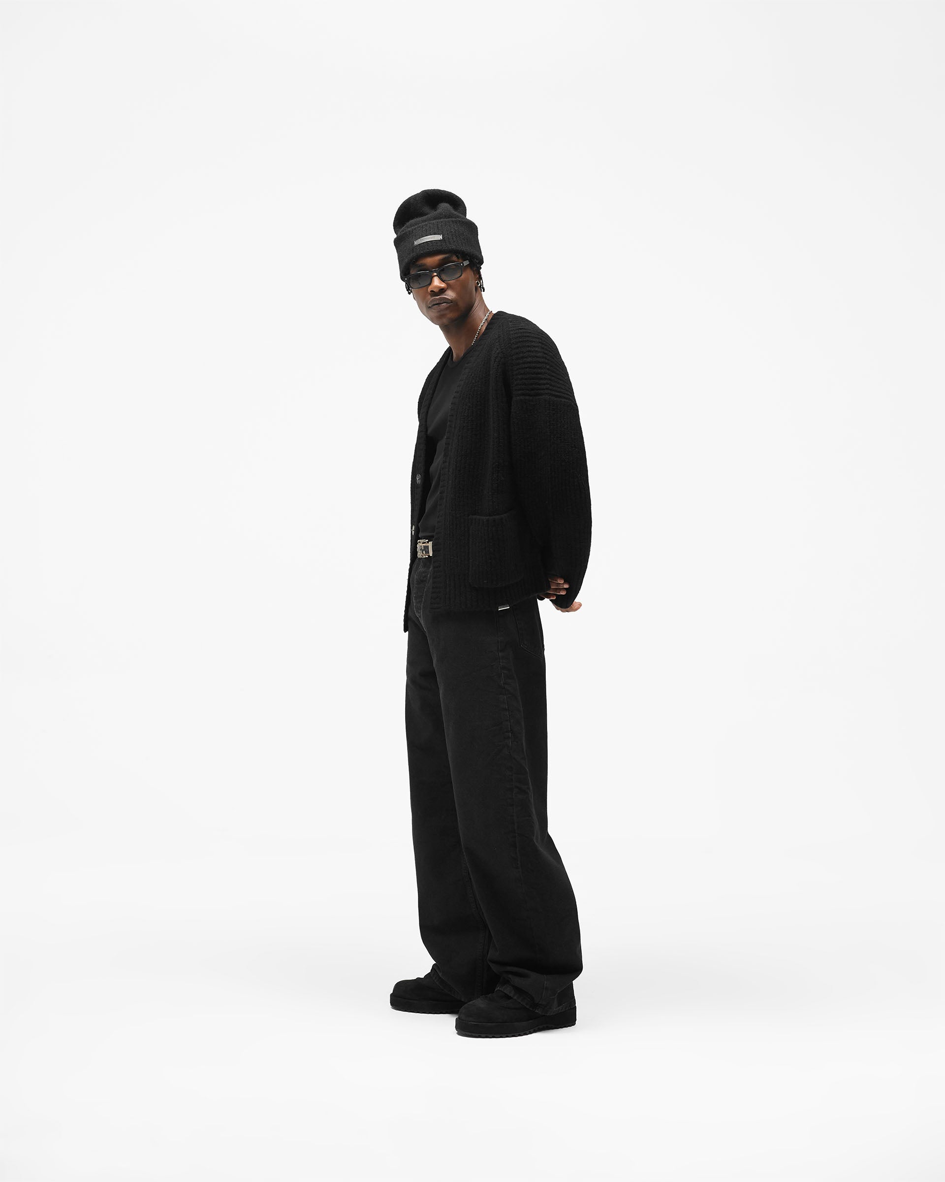Ramone Cardigan - Black