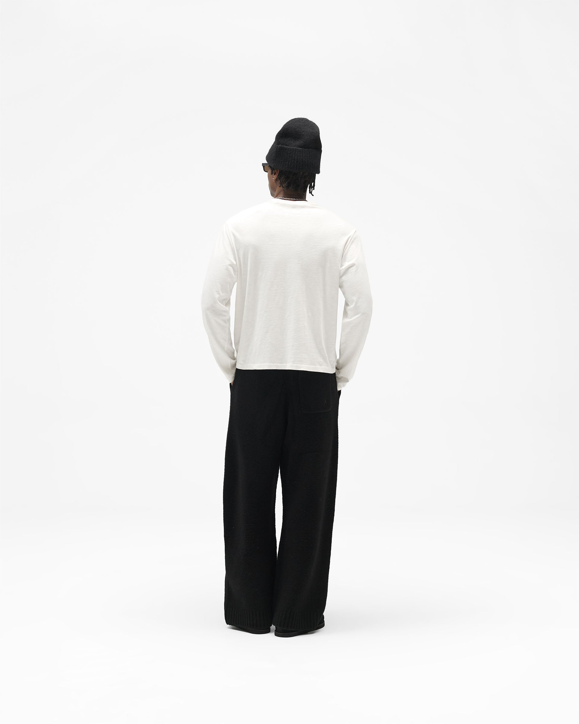 Ramone Knit Sweatpant - Jet Black