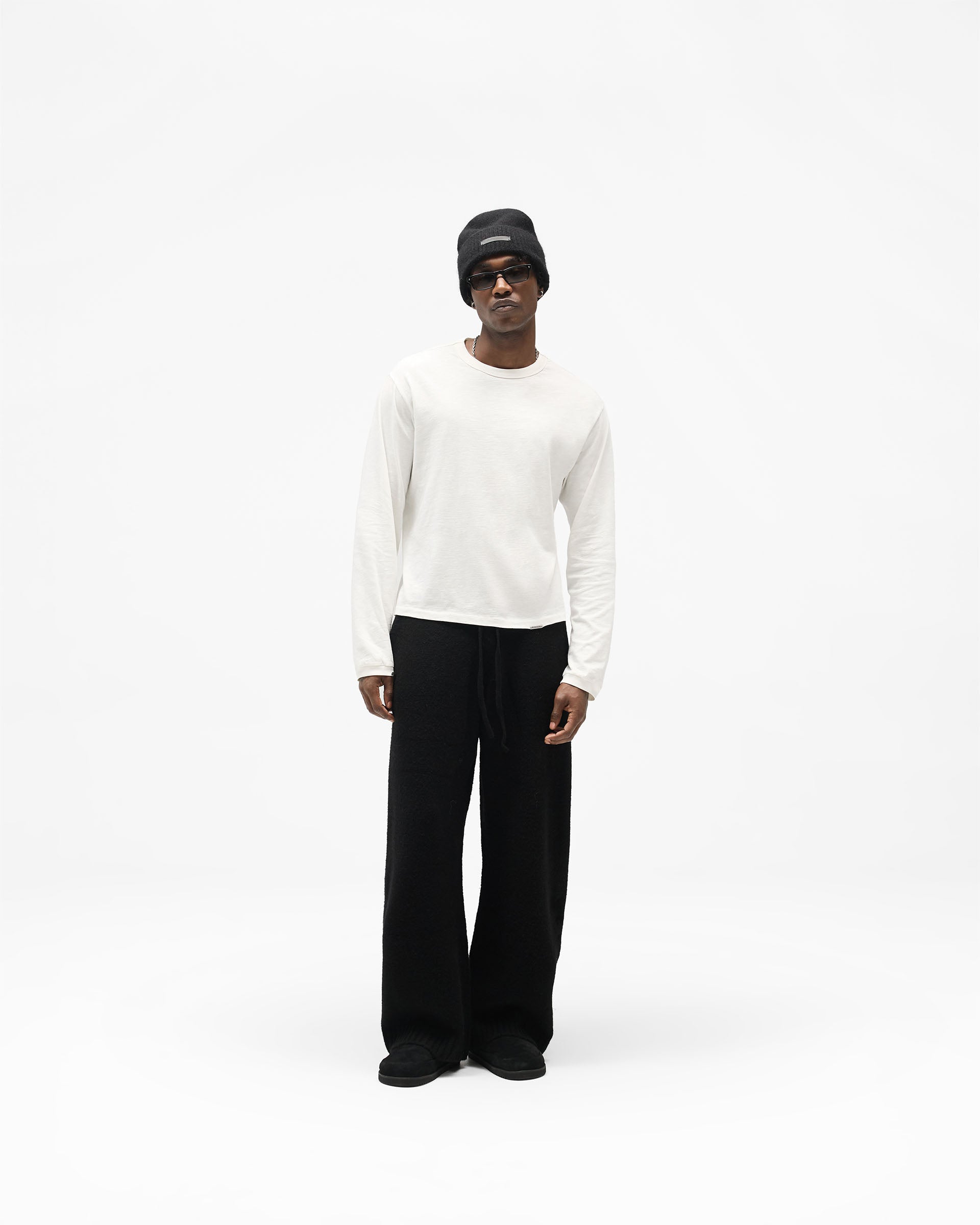 Ramone Knit Sweatpant - Jet Black