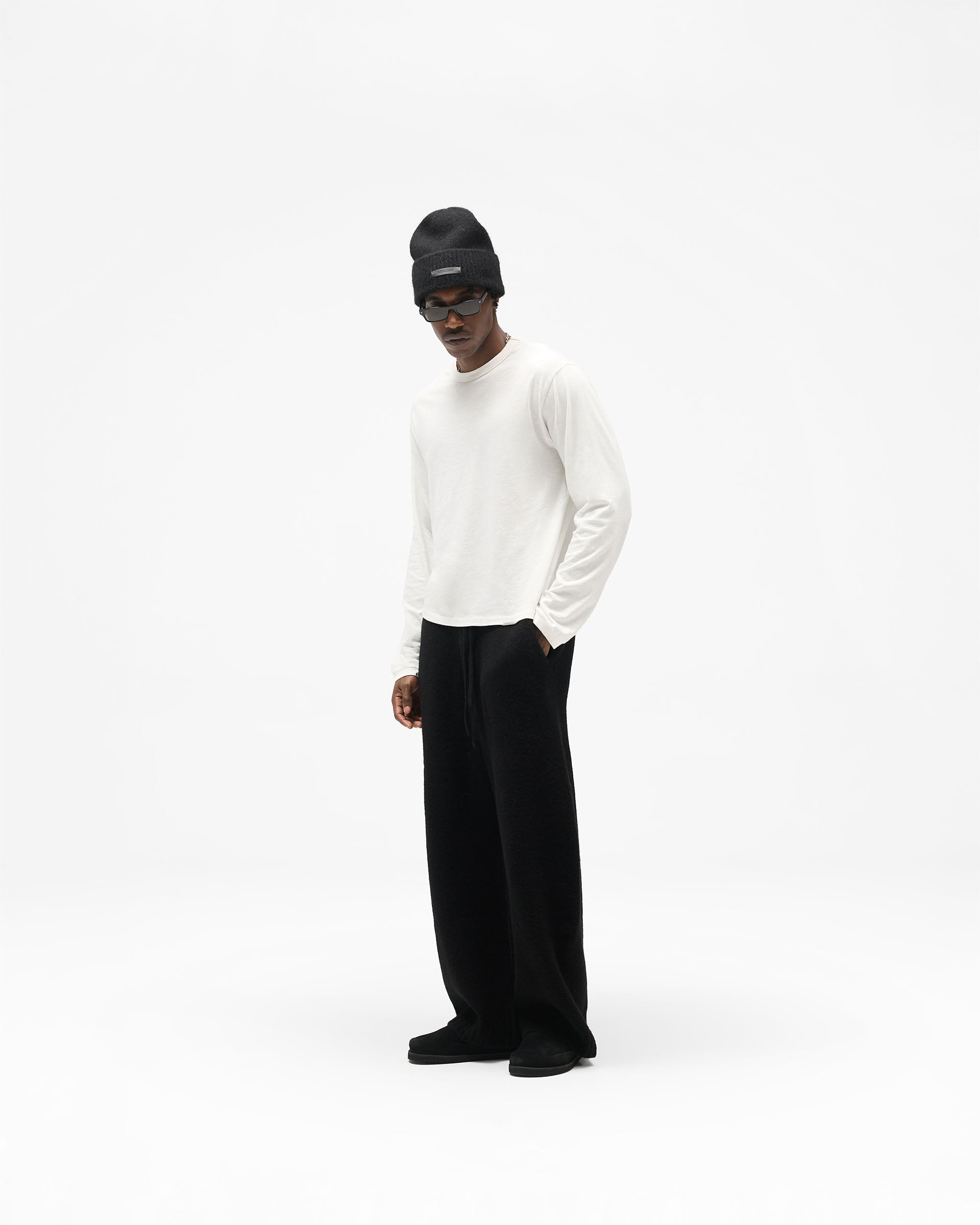Ramone Knit Sweatpant - Jet Black