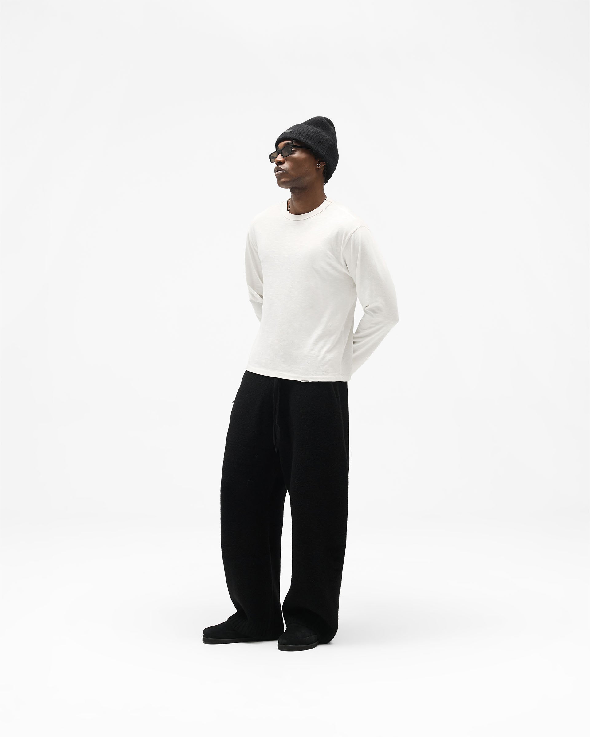 Ramone Knit Sweatpant - Jet Black