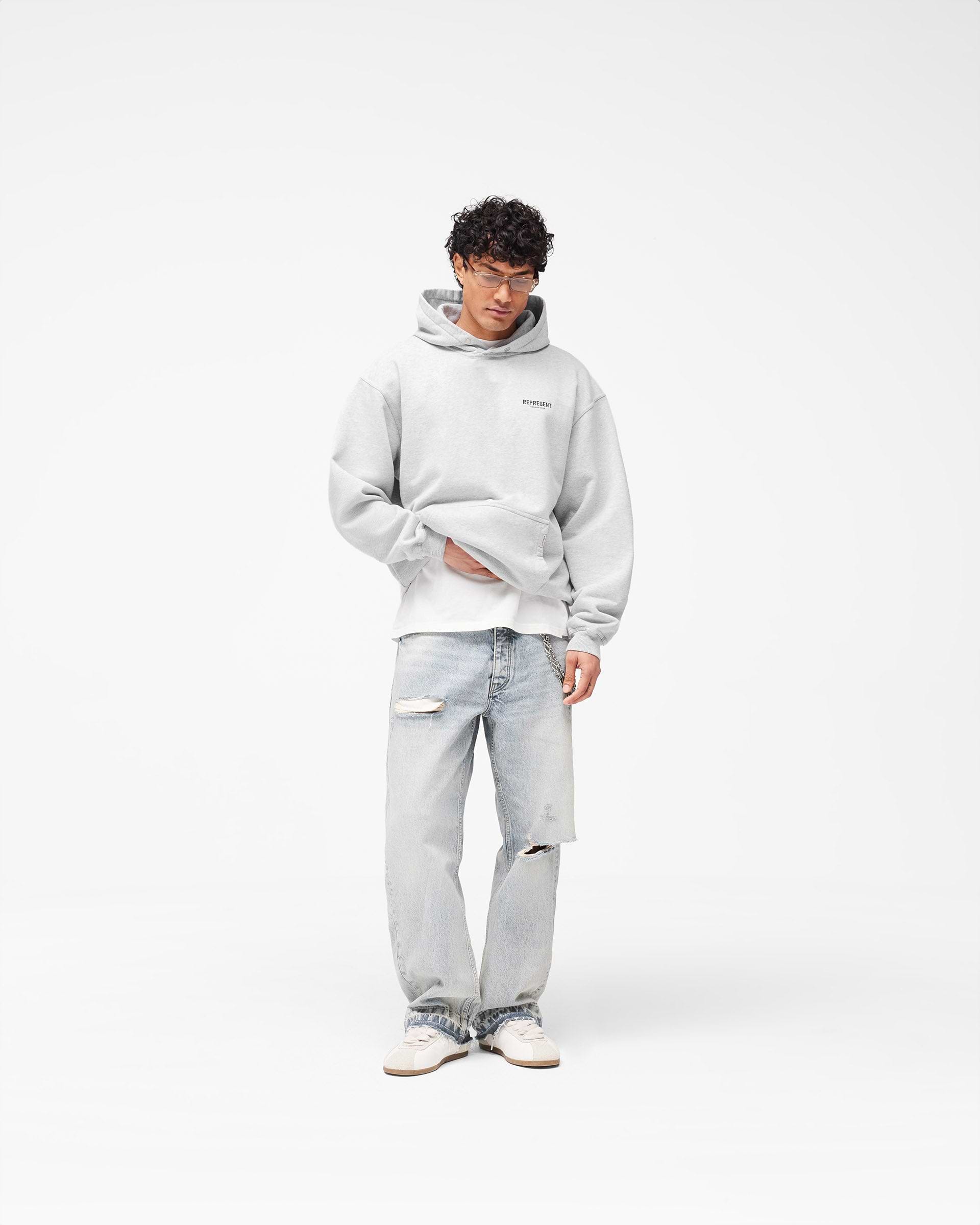 Represent Owners Club Hoodie - Gris Ceniza
