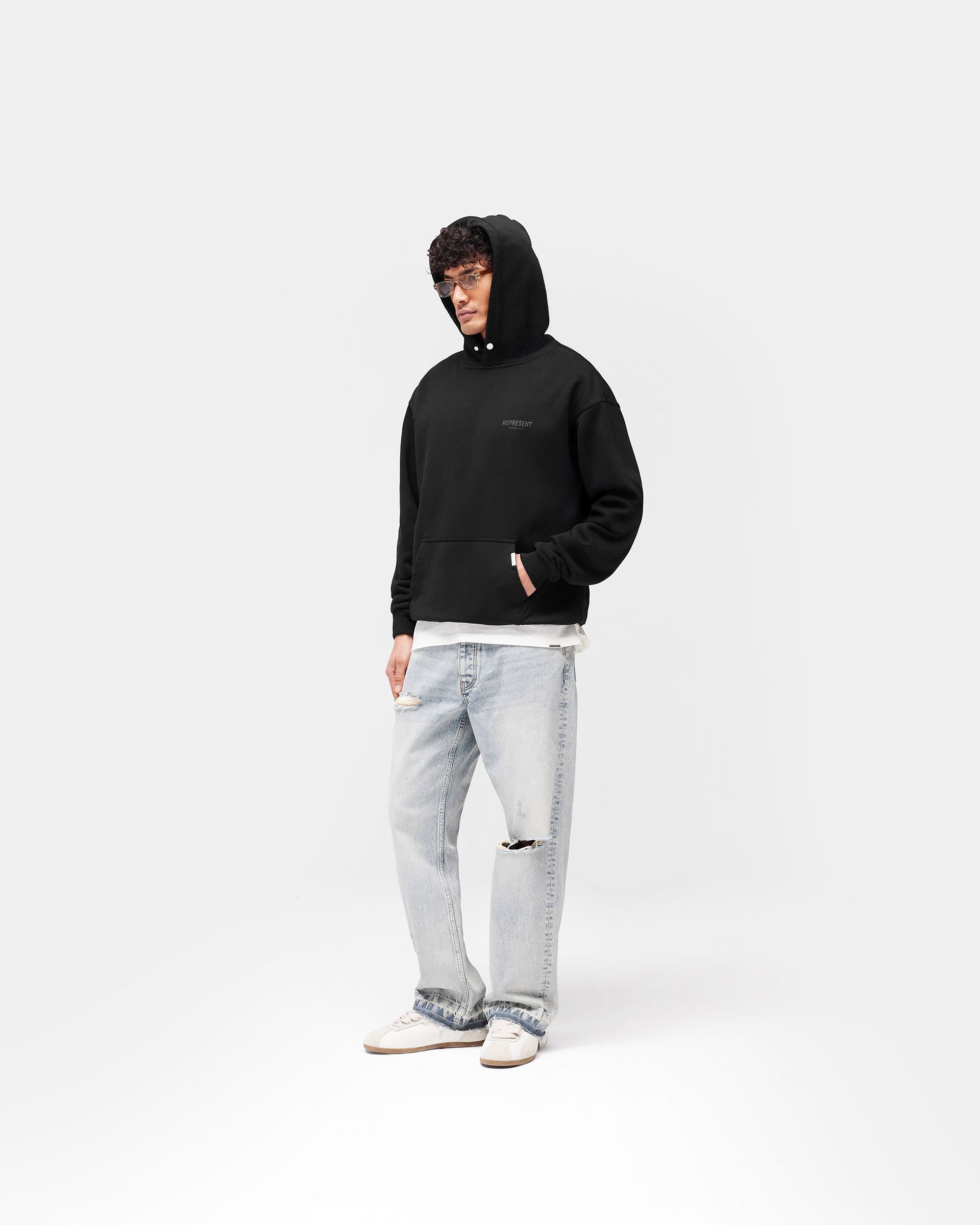 Represent Owners Club Hoodie - Negro Mate