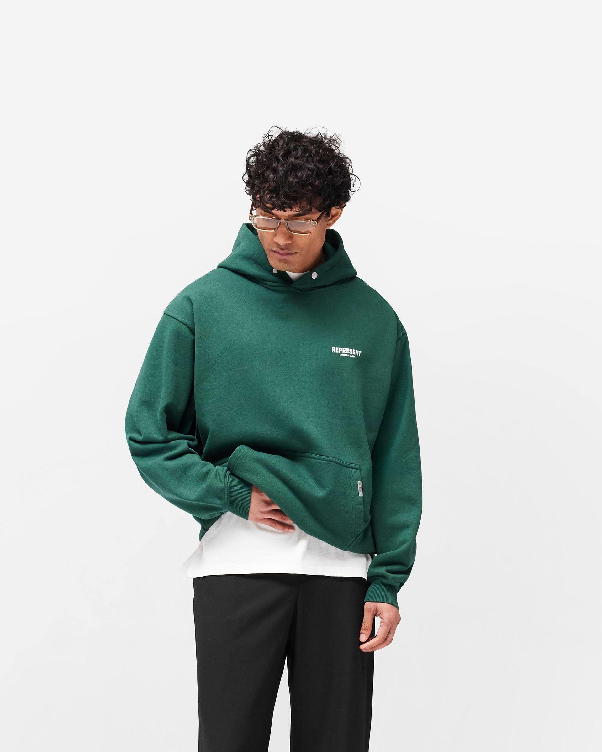 Represent Owners Club Hoodie - Verde Racing
