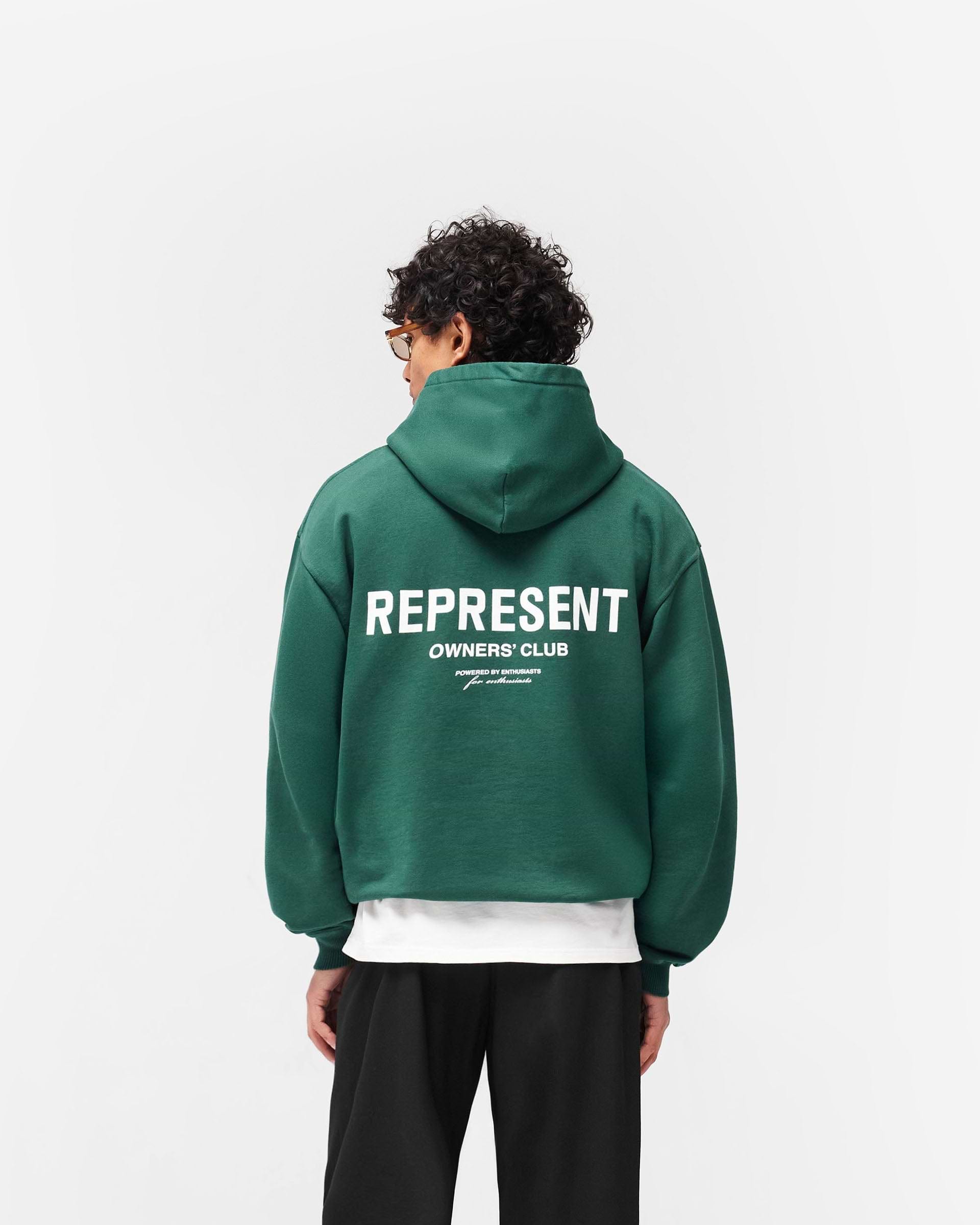Represent Owners Club Hoodie - Verde Racing