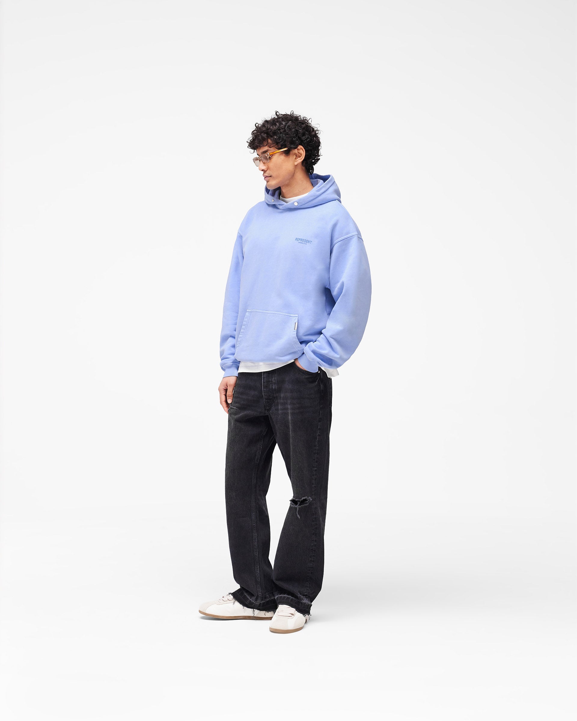 Sweat à capuche Represent Owners Club - Bleu Vista
