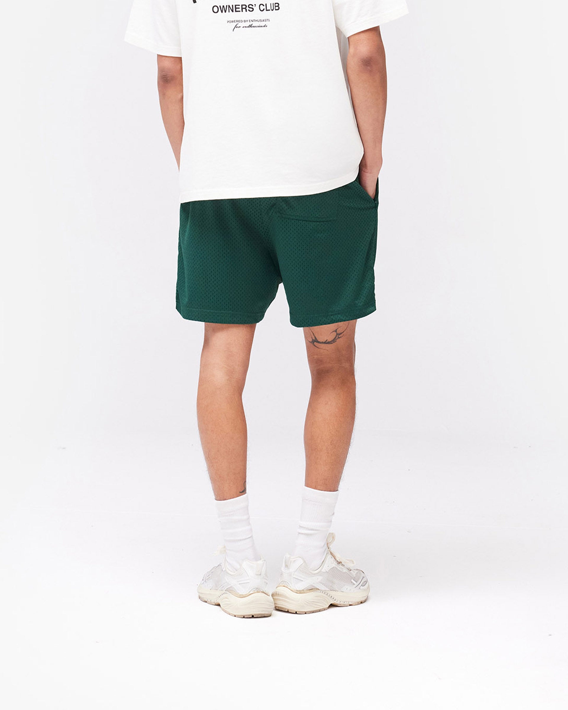 Represent Owners Club Mesh Shorts - Renngrün
