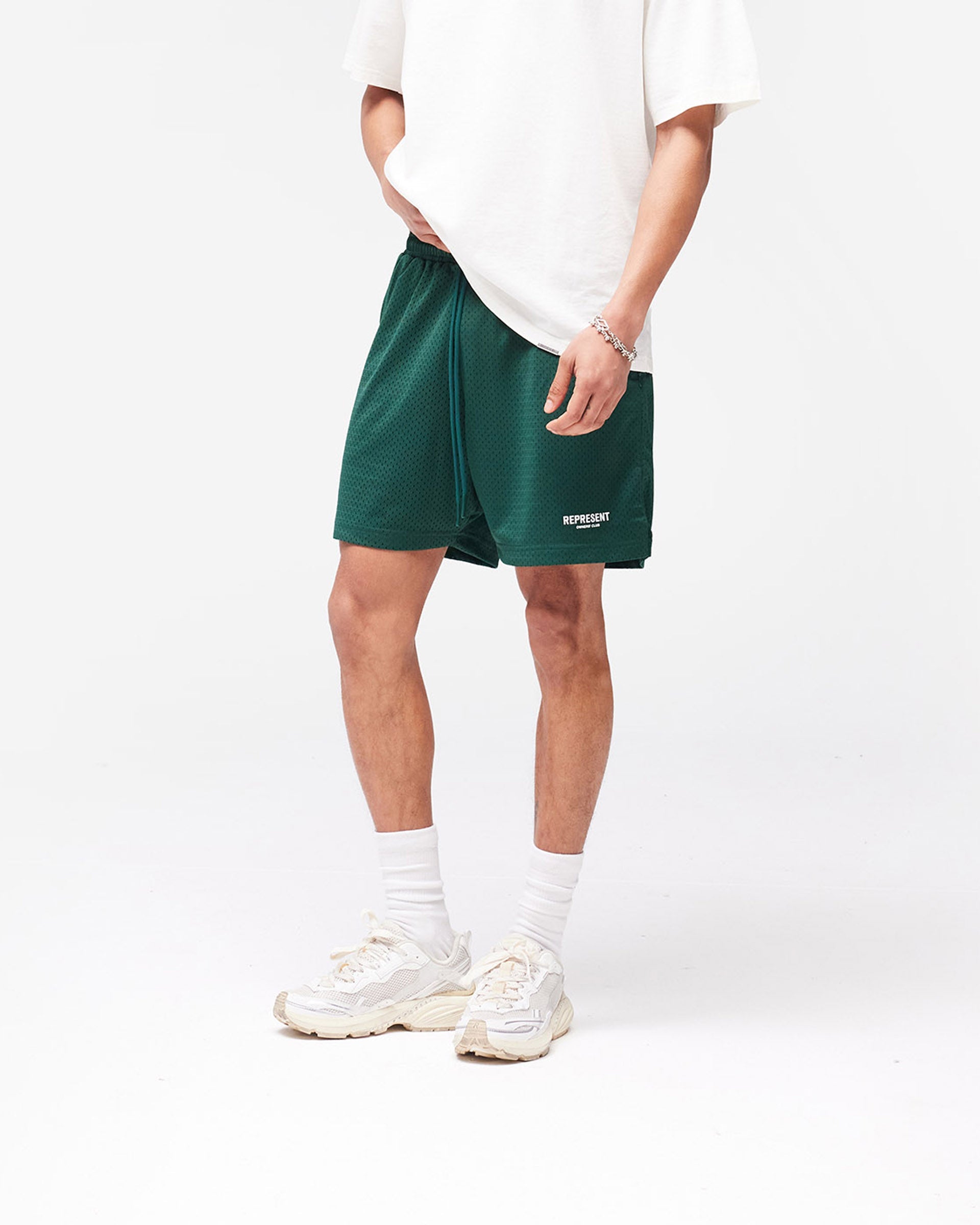 Represent Owners Club Mesh Shorts - Renngrün