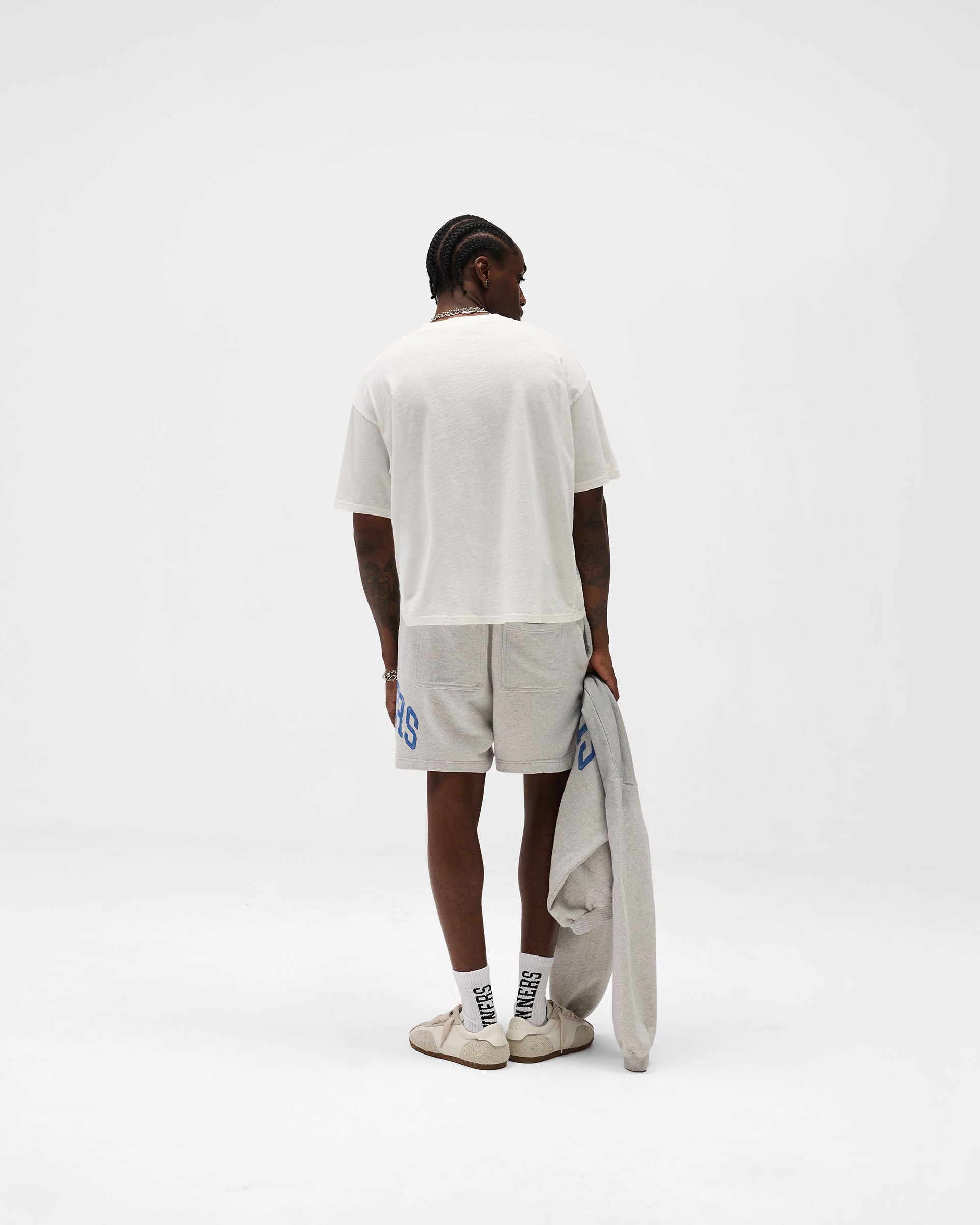 Represent Owners Club Shorts - Sprayed Ice Grey Marl