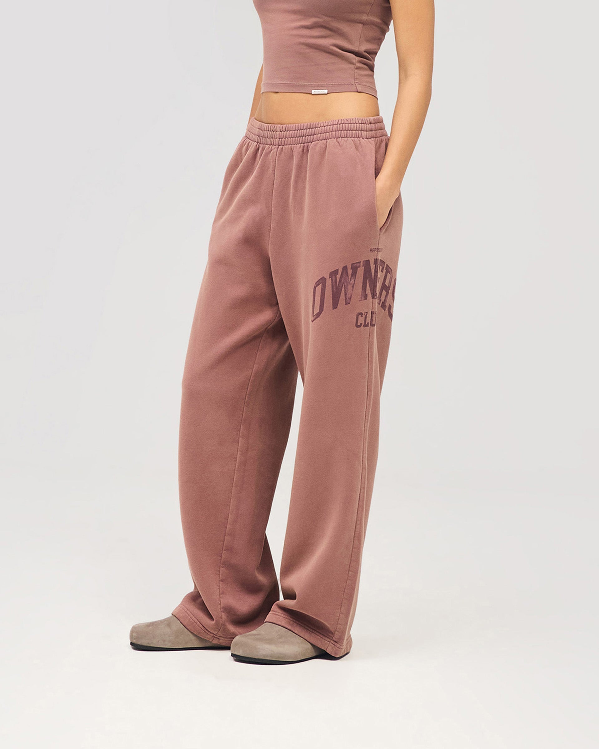 Represent Owners Club Sweatpant - Smoked Rose