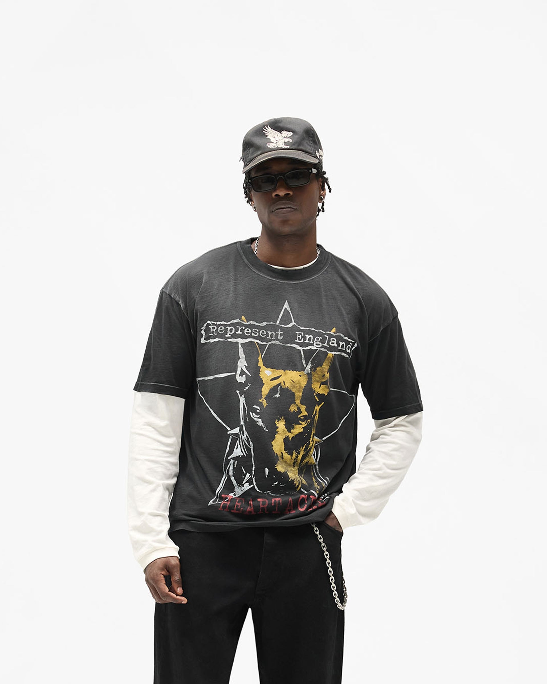 Riot T-Shirt - Washed Black